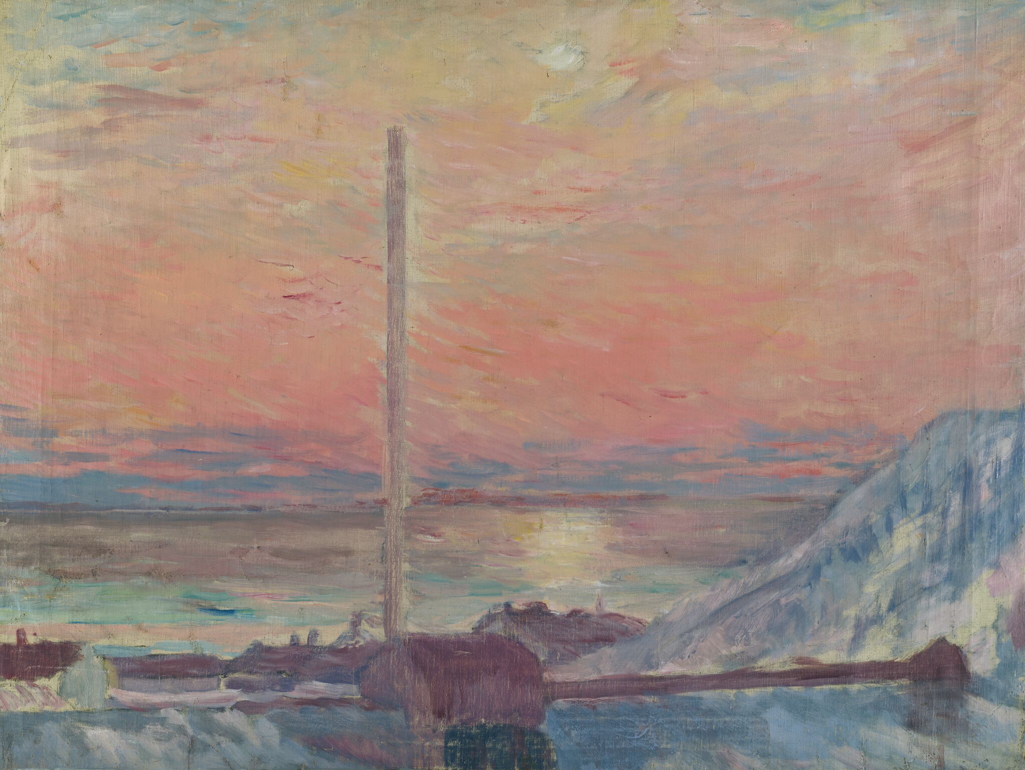Закат солнца в Еникале, Konstantin Istomin, 1936