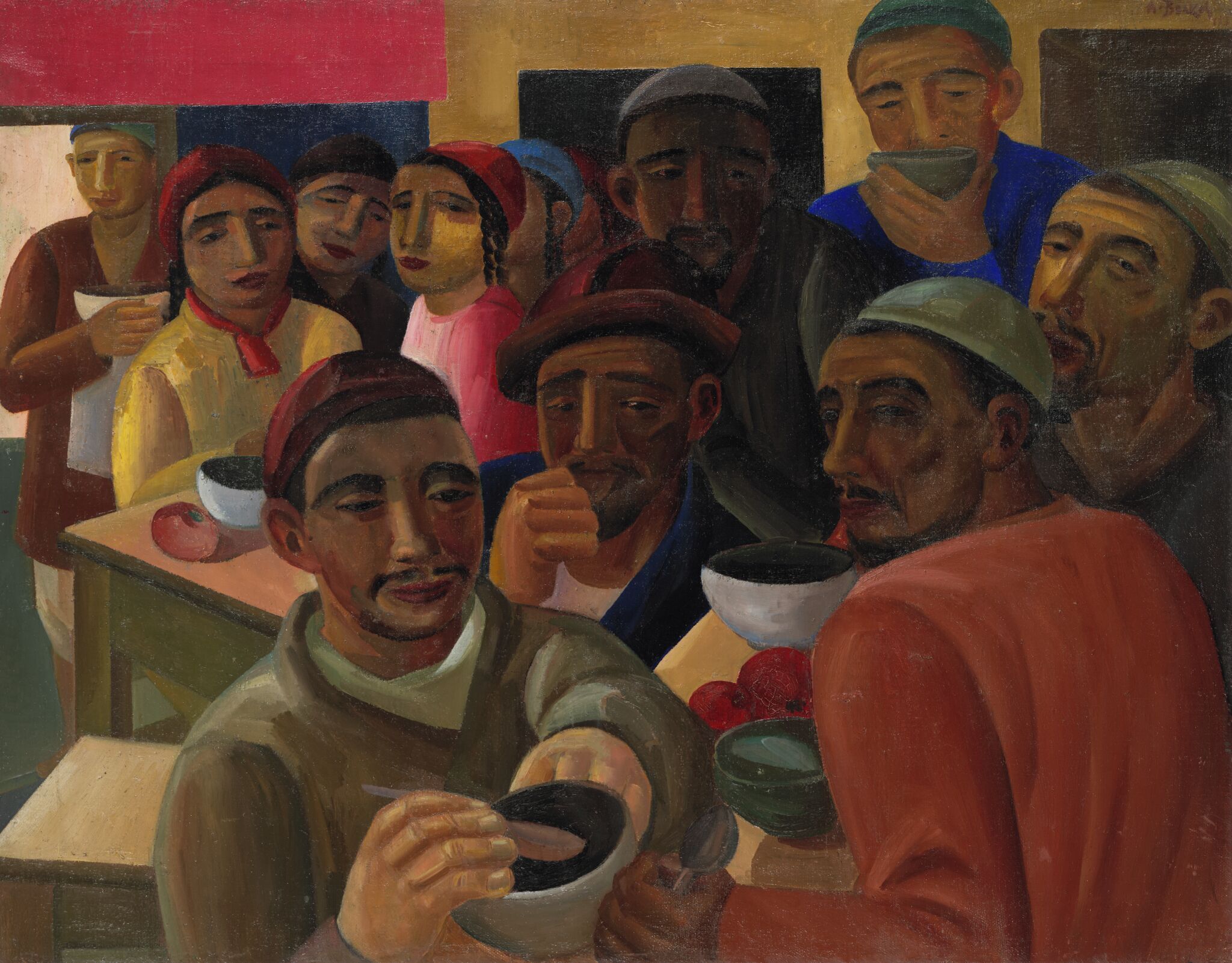 Столовая, Aleksandr Volkov, 1931