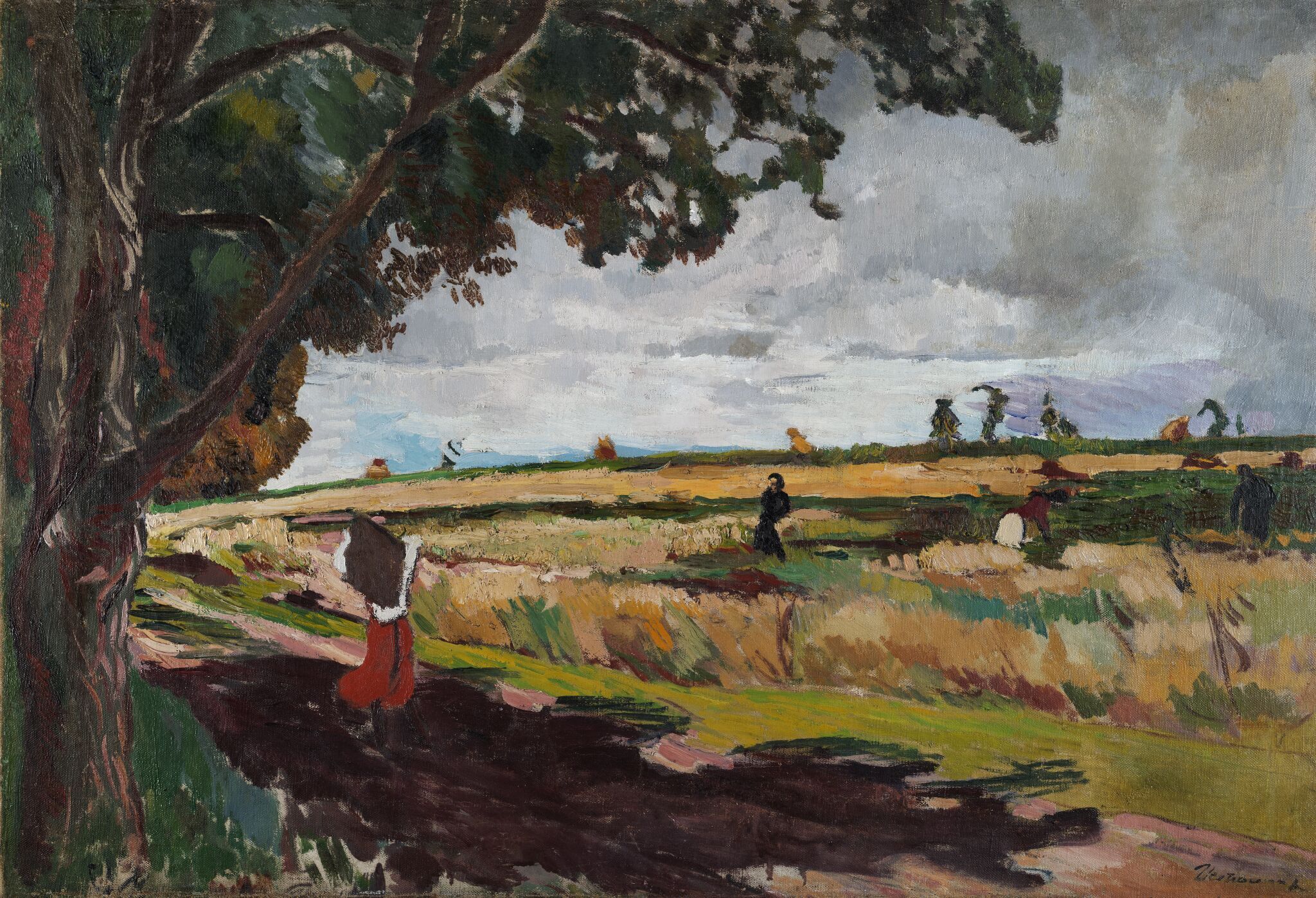 Жатва, Konstantin Istomin, 1924