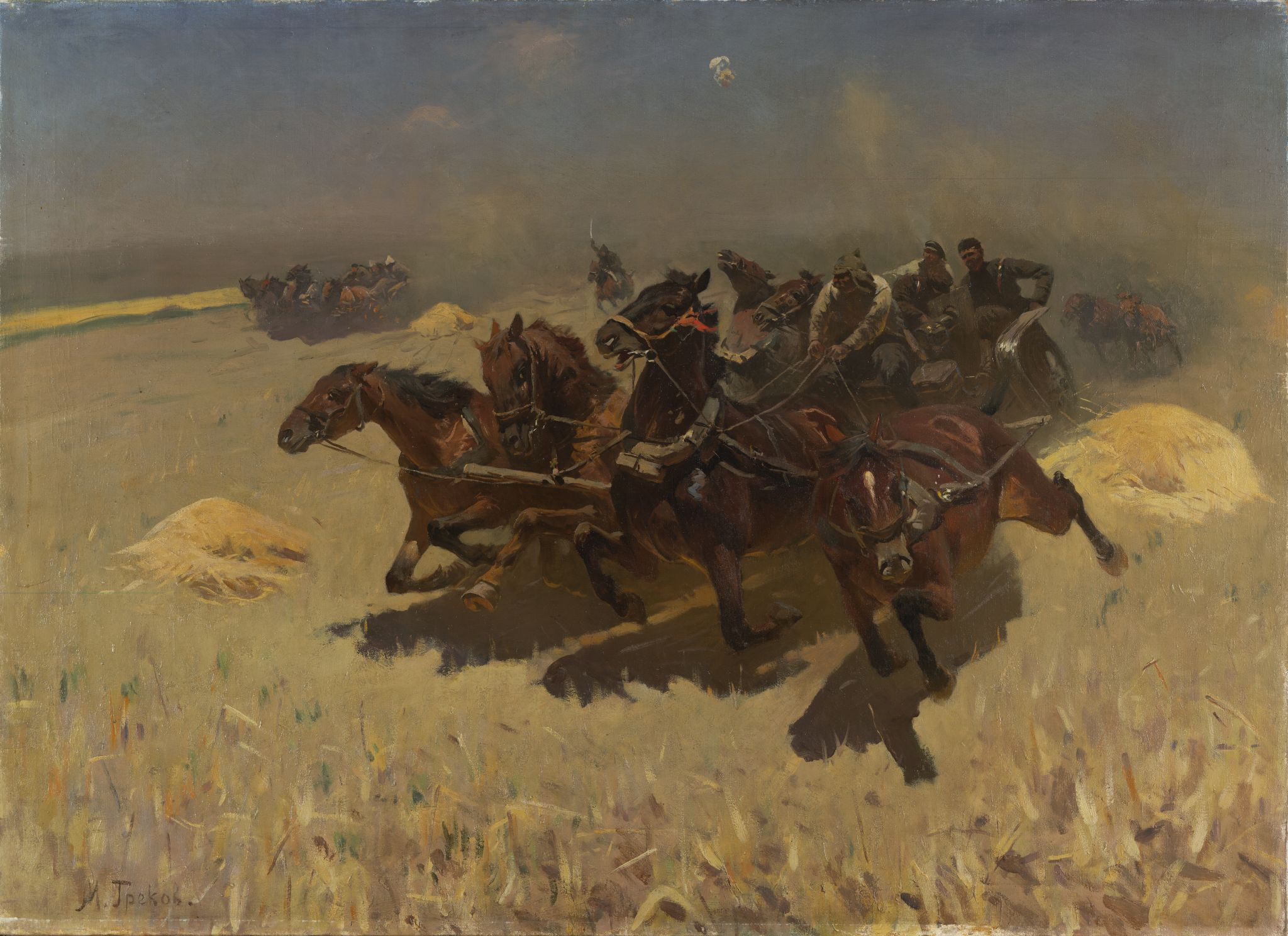 Тачанка, Grekov (Martyshchenko do 1911); Mitrofan Borisovich, 1925