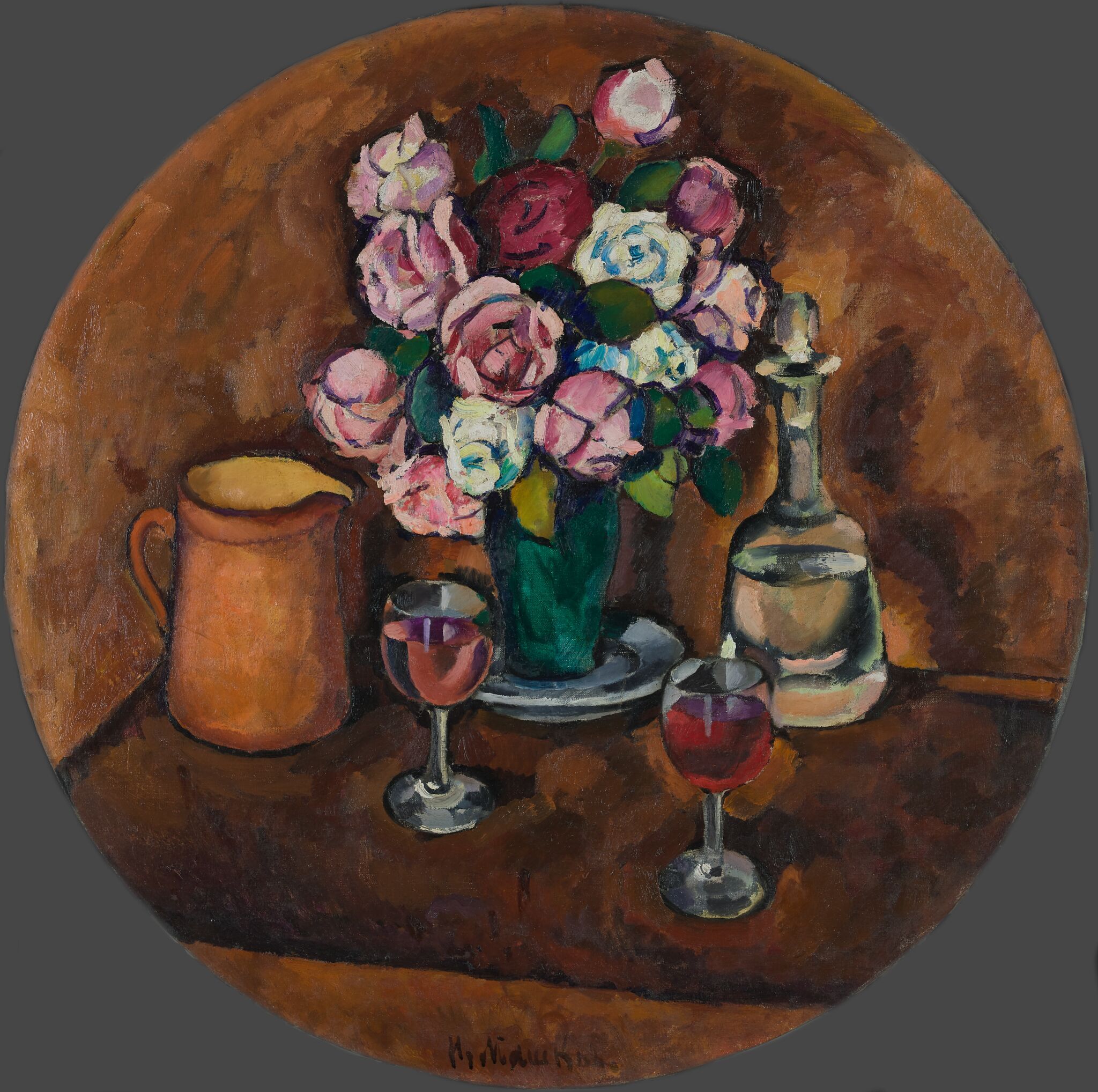 Розы, Ilya Mashkov, c. 1914