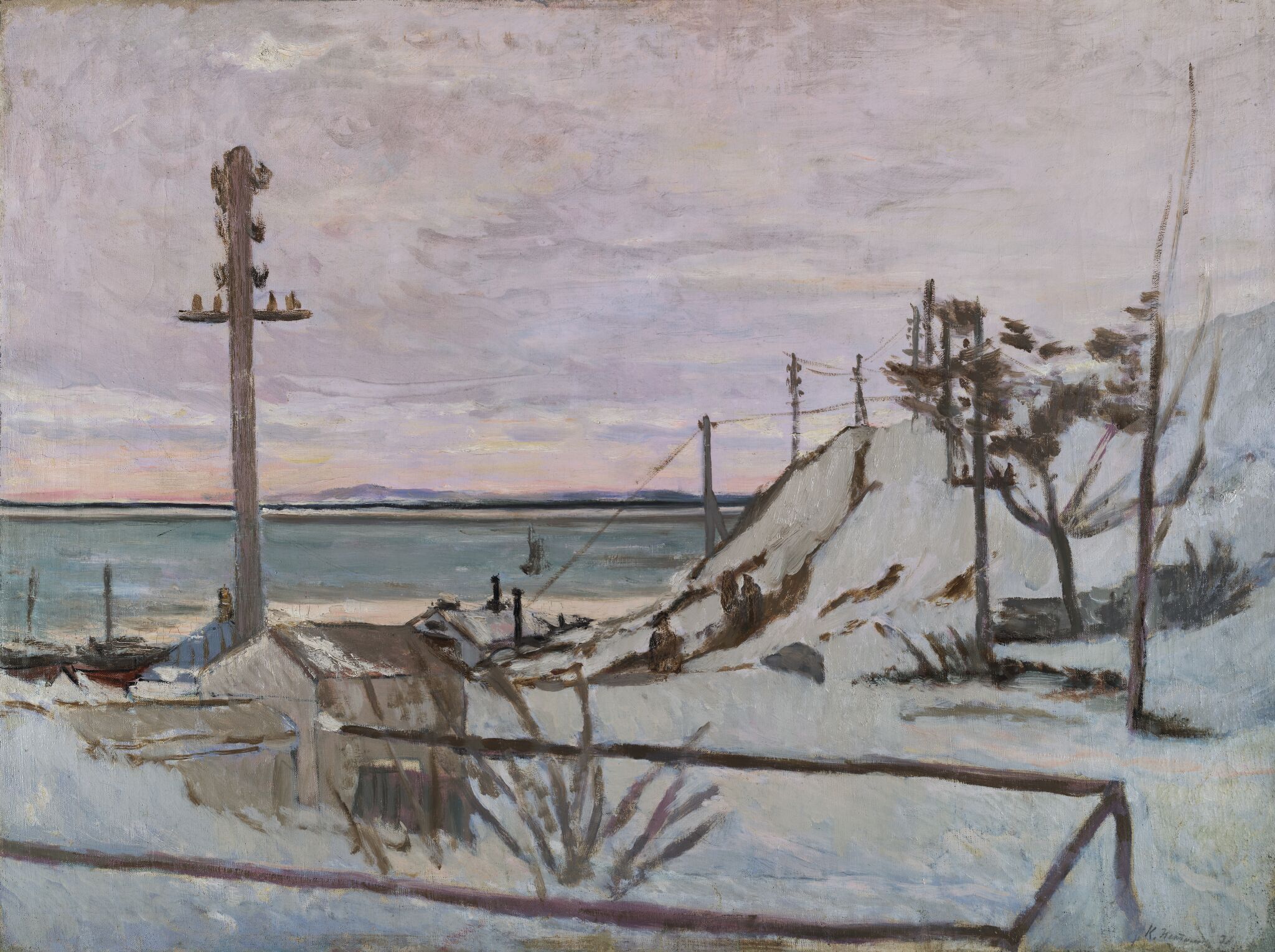 Зима в Еникале, Истомин Константин, 1936