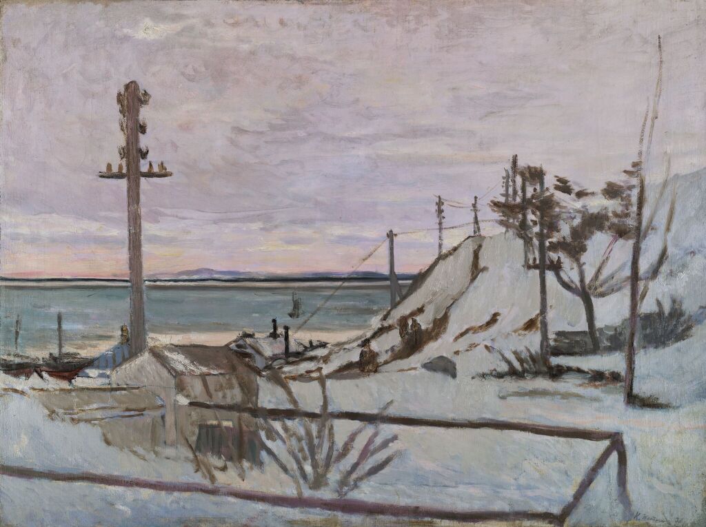 Зима в Еникале