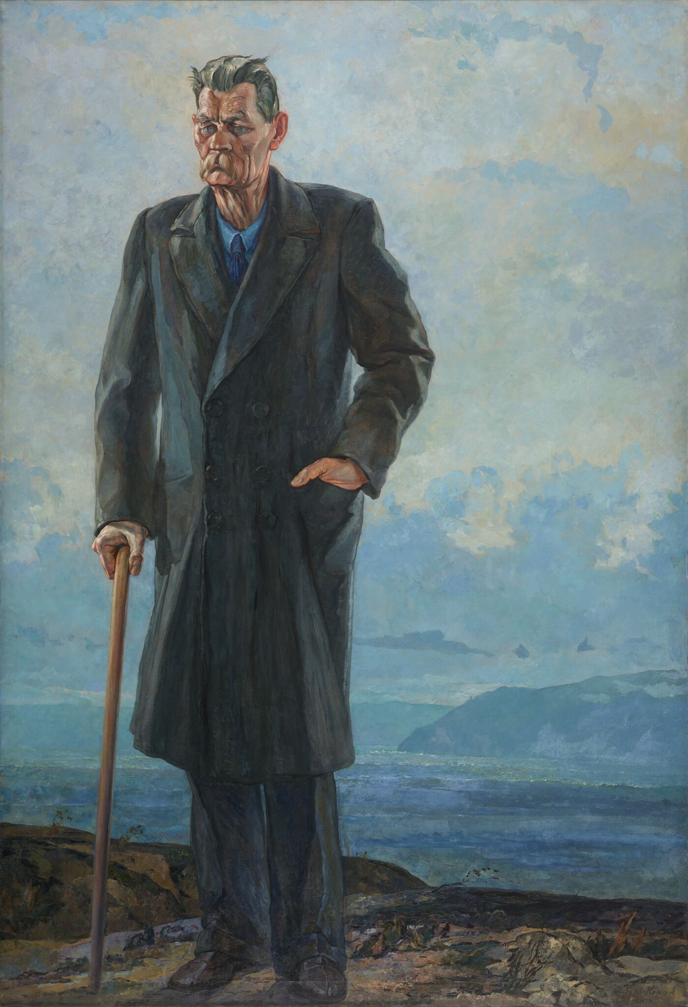 Портрет М. Горького, Pavel Korin, 1932