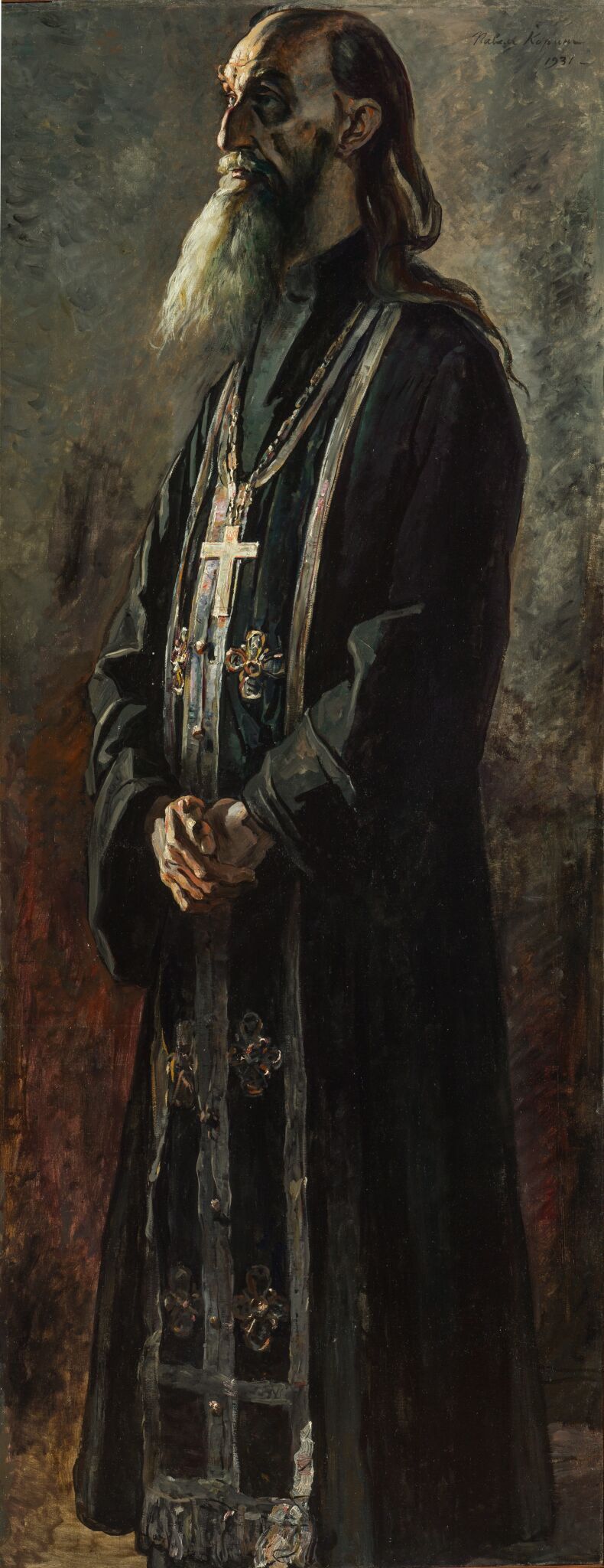 Отец Сергий Успенский младший, Pavel Korin, 1931