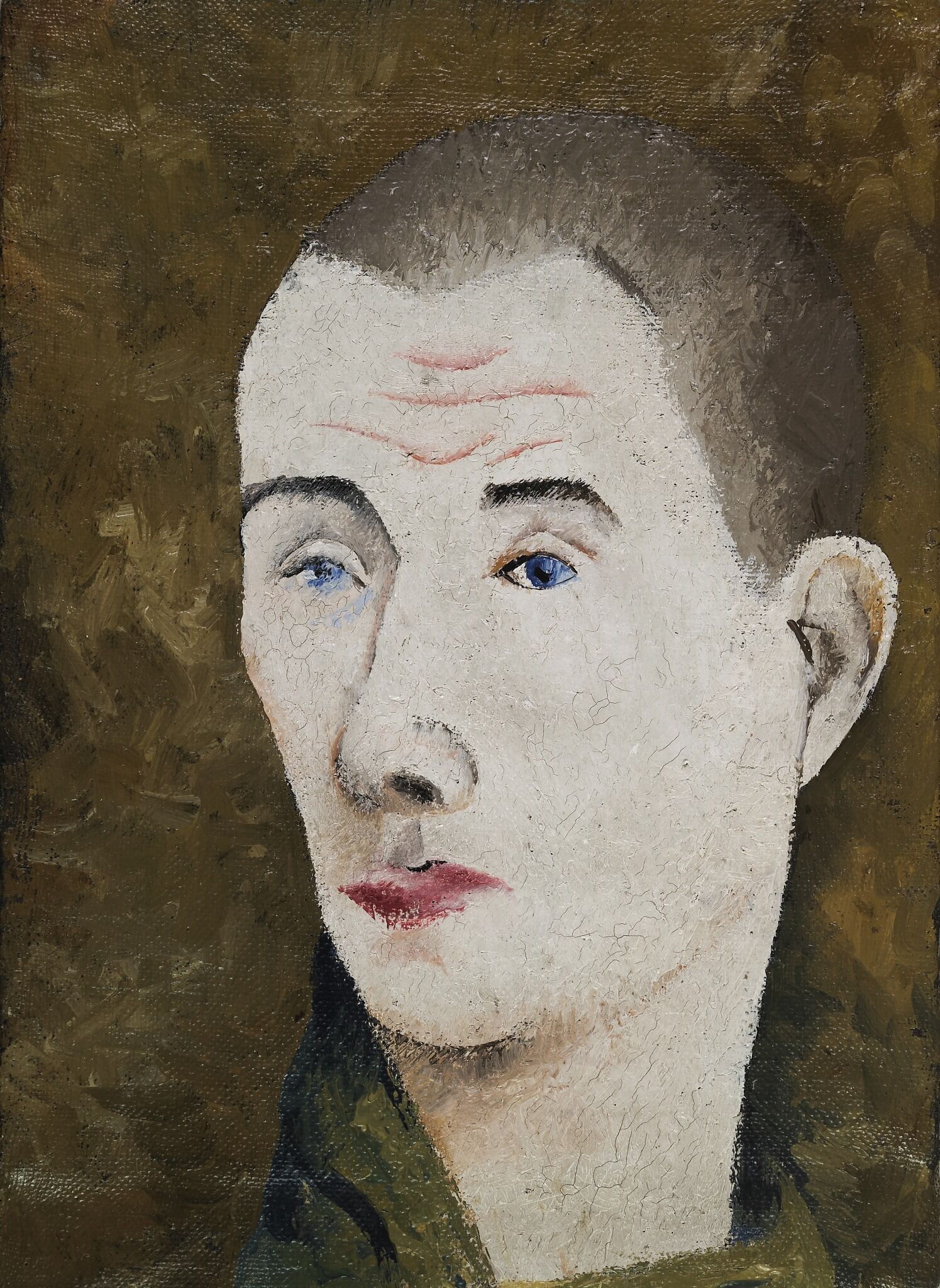 Автопортрет, Aleksandr Golovanov, 1928
