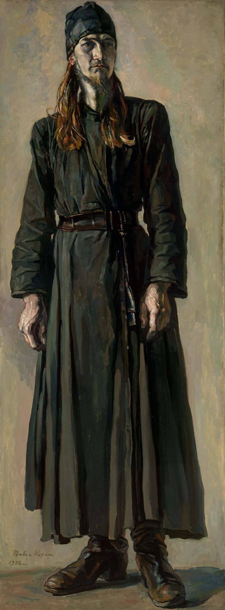 Молодой монах - отец Федор, Pavel Korin, 1932