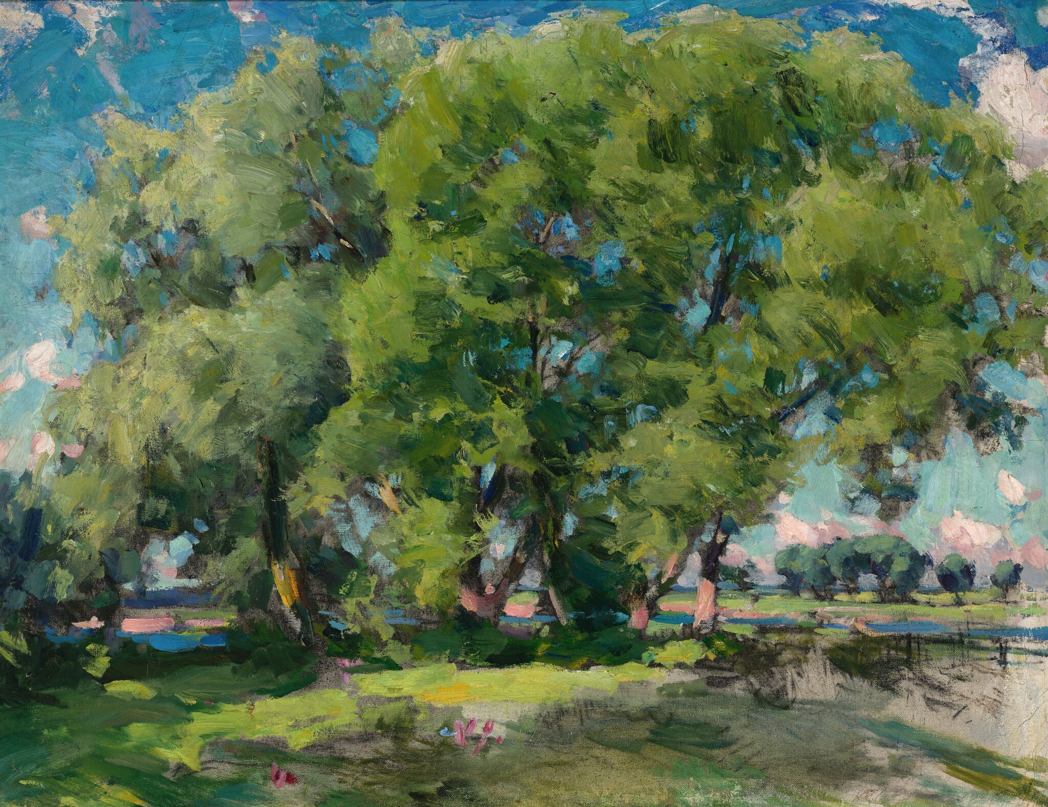 Ивы, Abram Arkhipov, 1926–1927