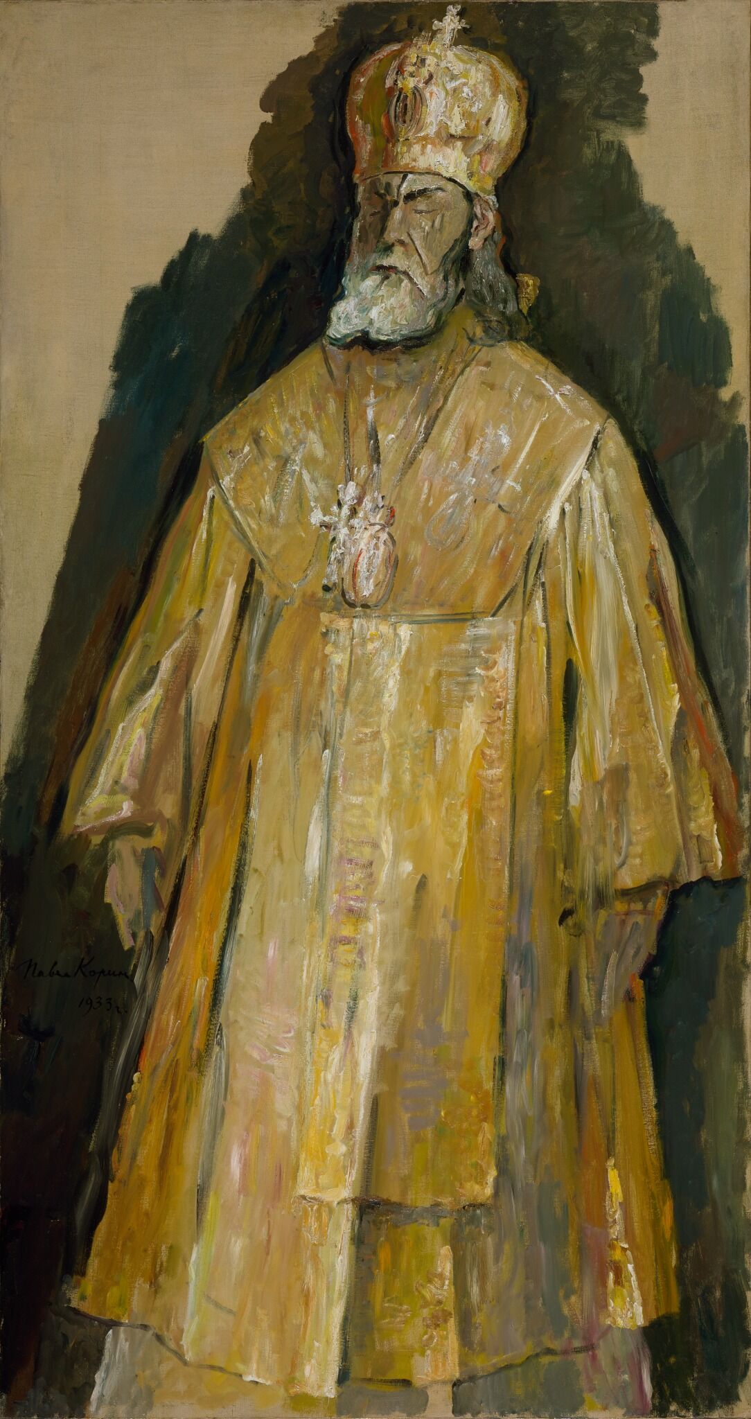Арсений, митрополит Новгородский, Pavel Korin, 1933