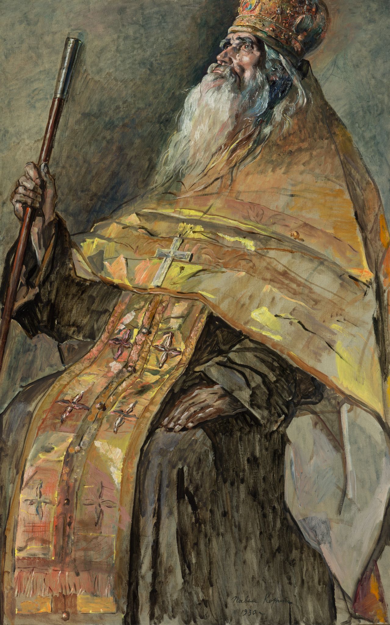 Протоиерей Василий Федорович Соболев, Pavel Korin, 1930