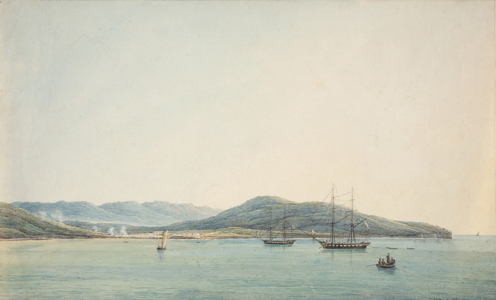Море у берегов Суджук-Кале, Nikanor Chernetsov, 1836