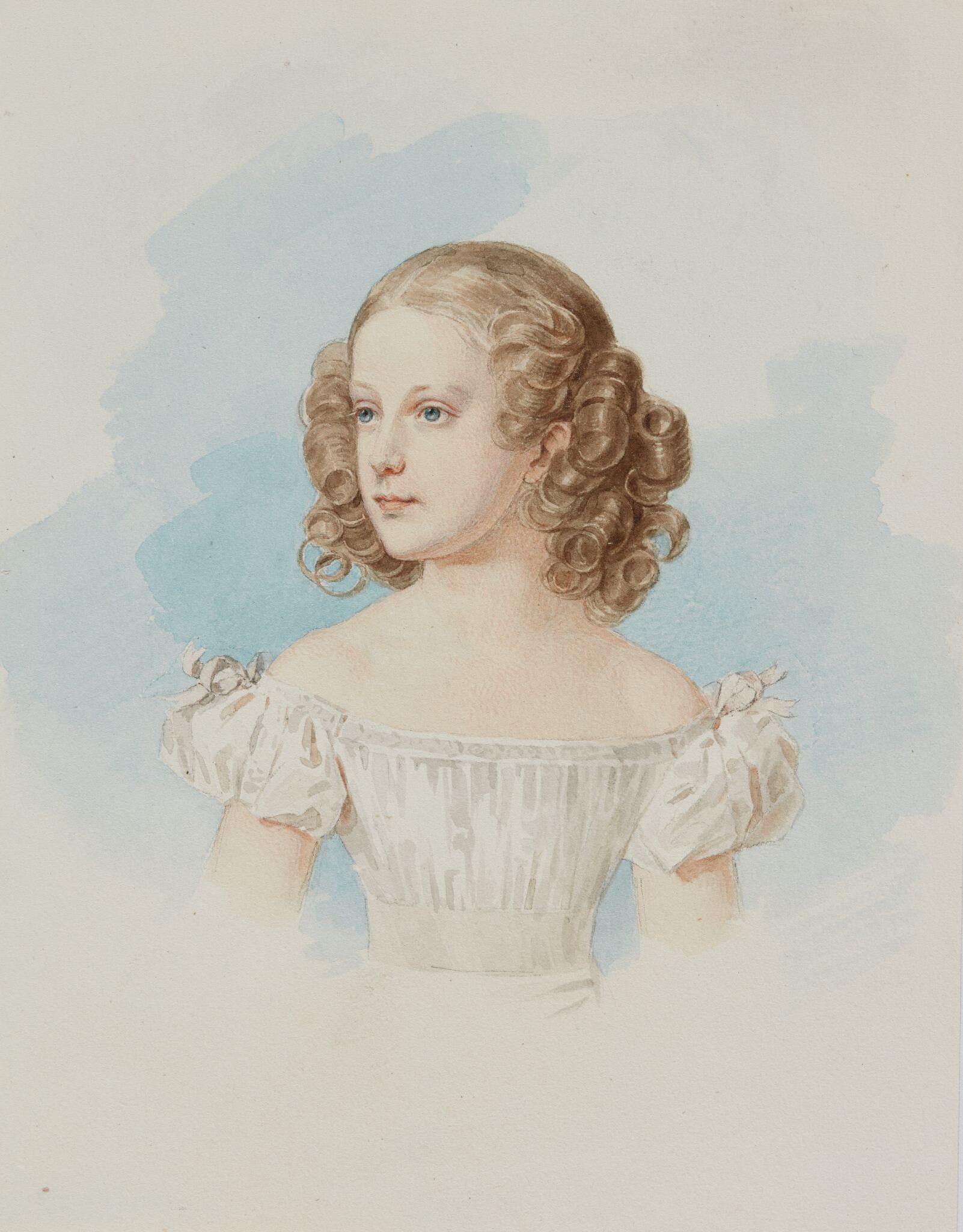 Портрет великой княгини Марии Николаевны, Petr Sokolov, late 1820s