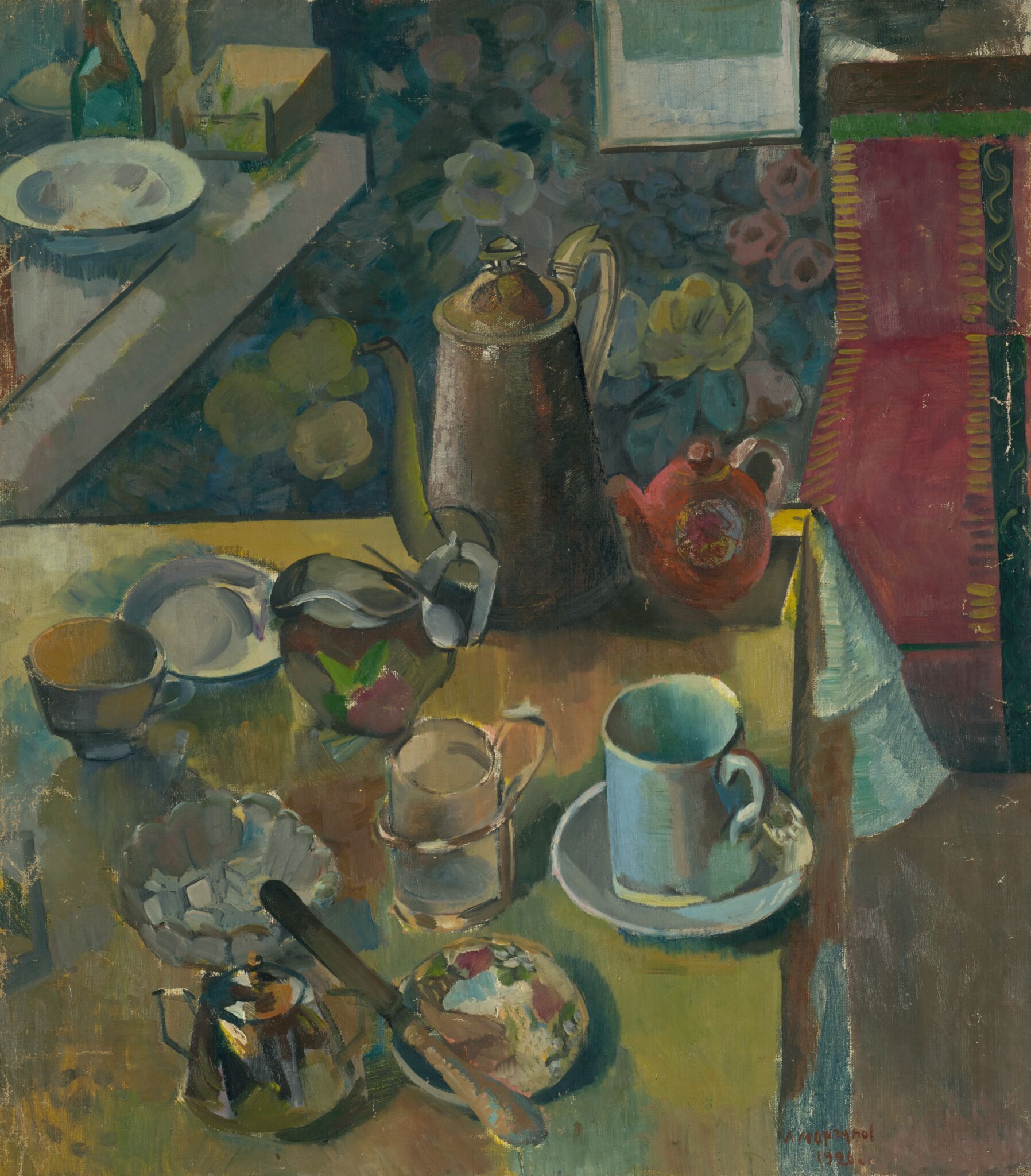 Натюрморт, Alexei Morgunov, 1926