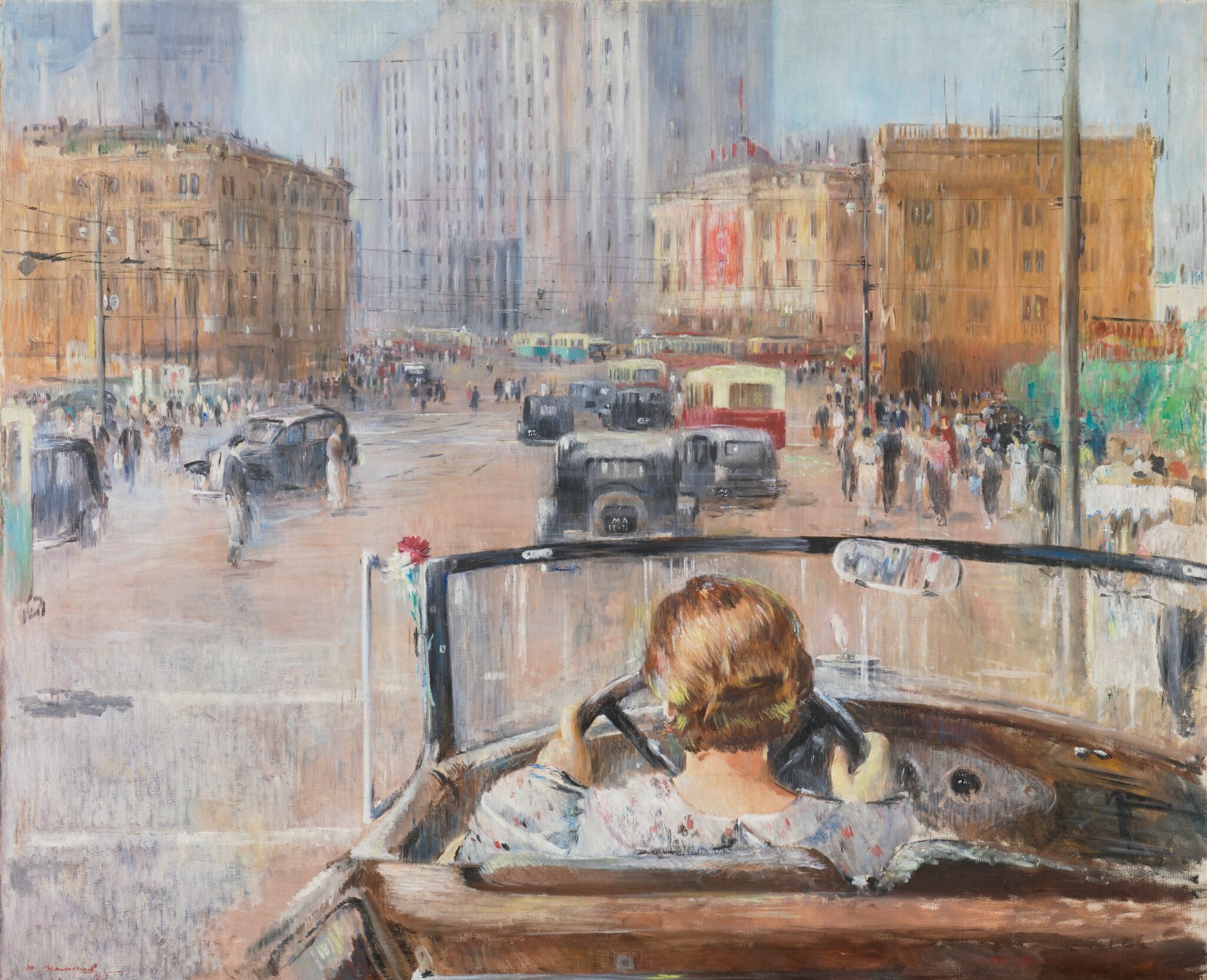 New Moscow, Yuri Ivanovich Pimenov, 1937