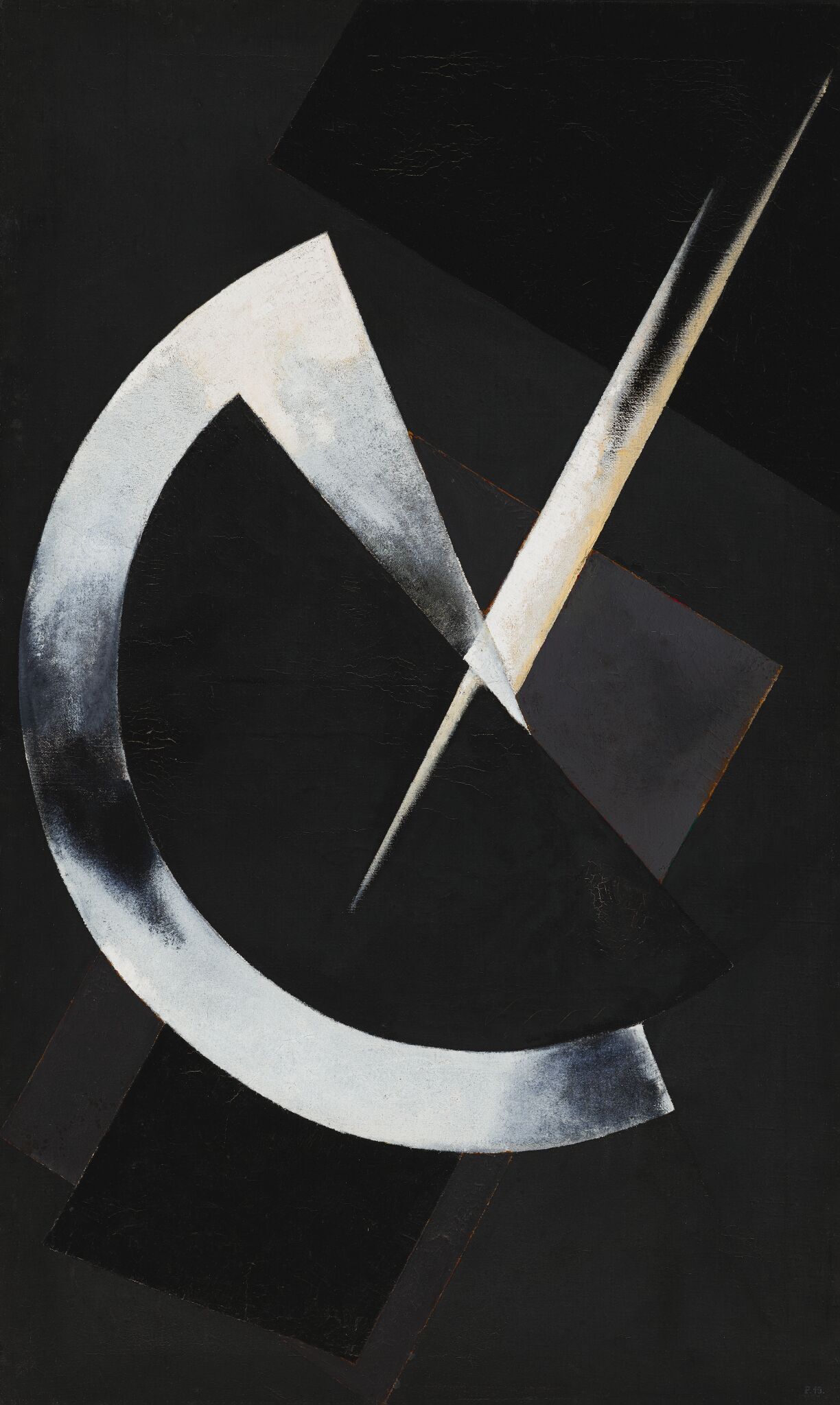 Композиция  66 (86). Плотность и вес, Aleksandr Rodchenko, 1919