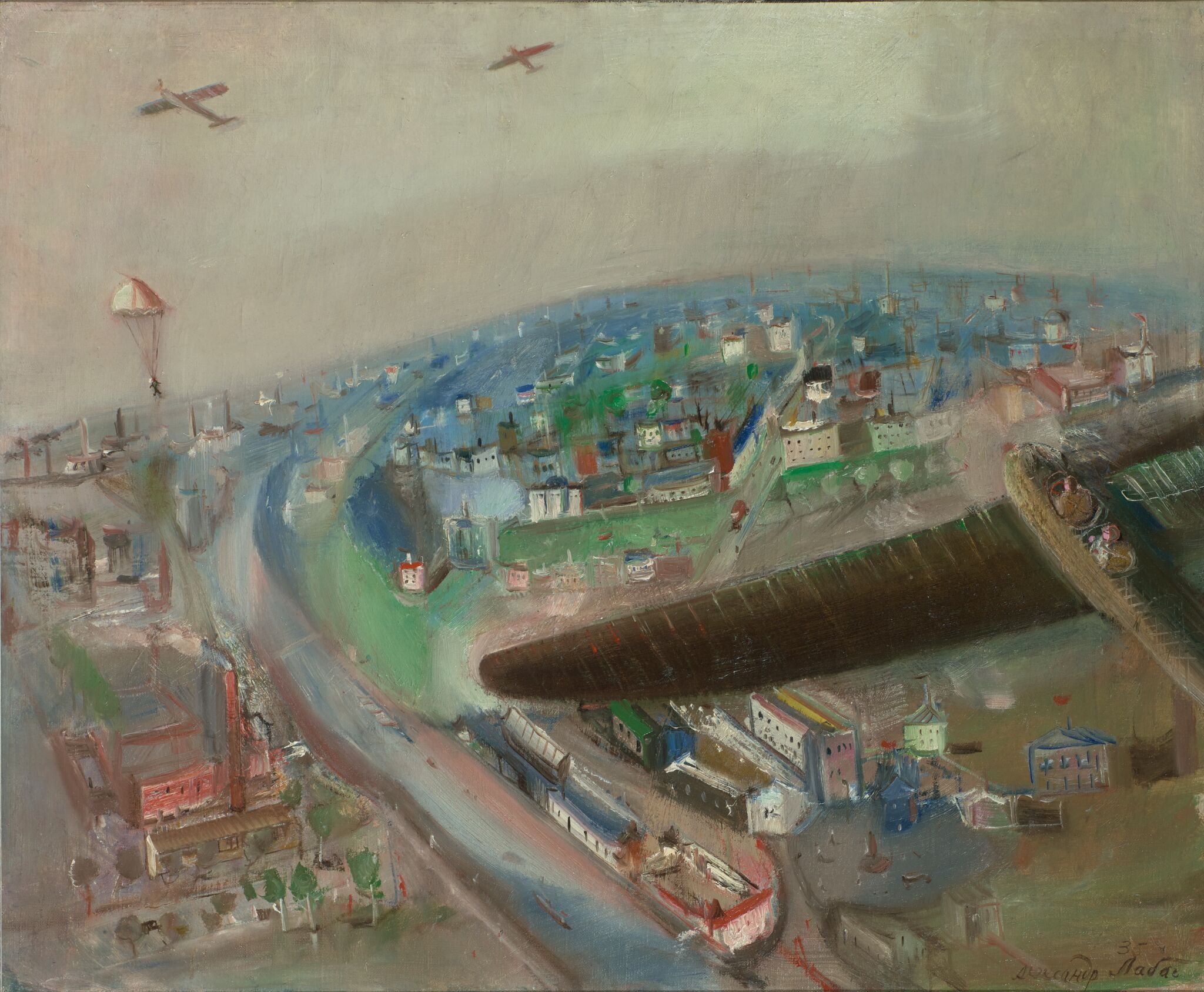 В полете, Aleksandr Labas, 1935