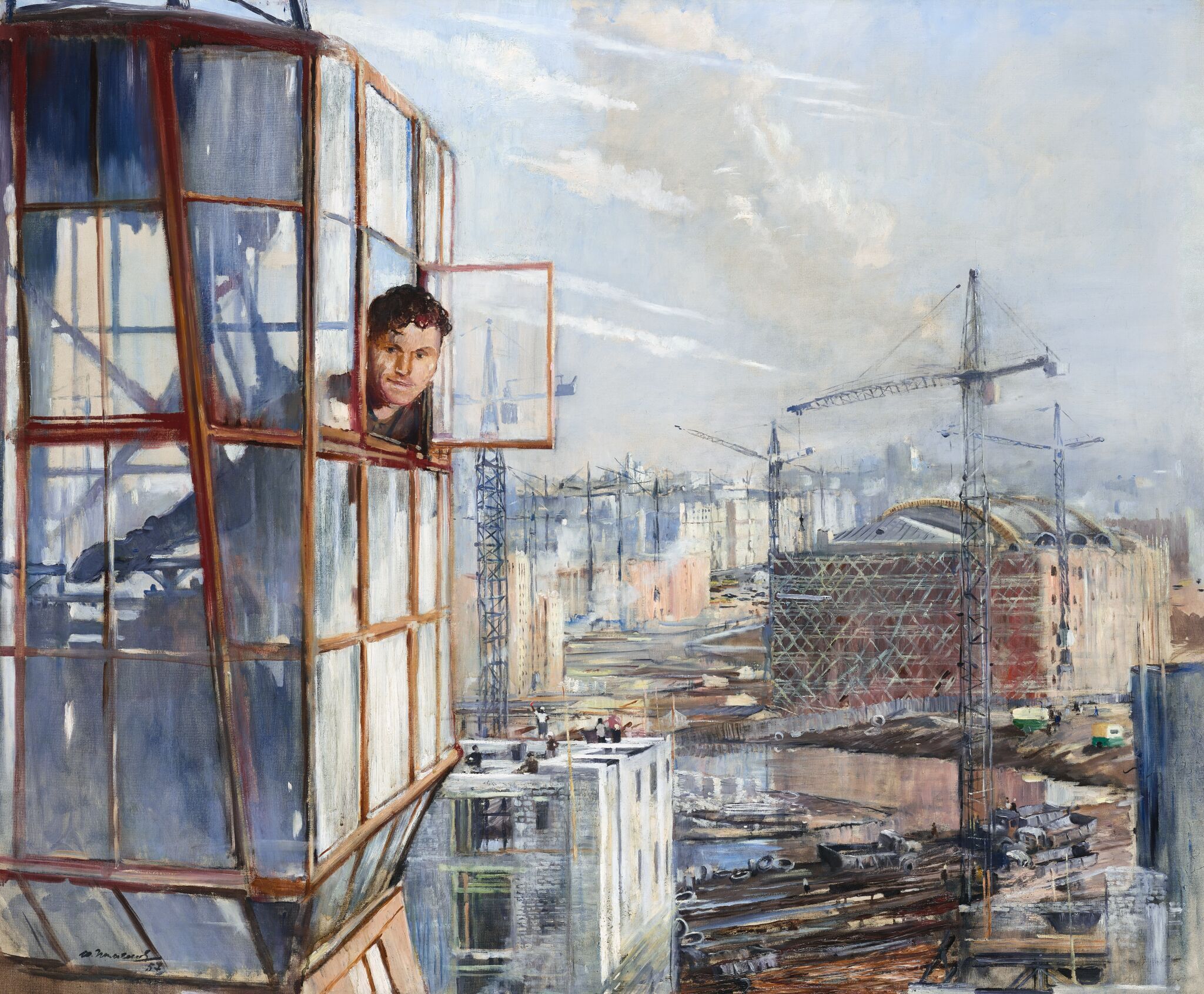 Район завтрашнего дня, Yuri Ivanovich Pimenov, 1957