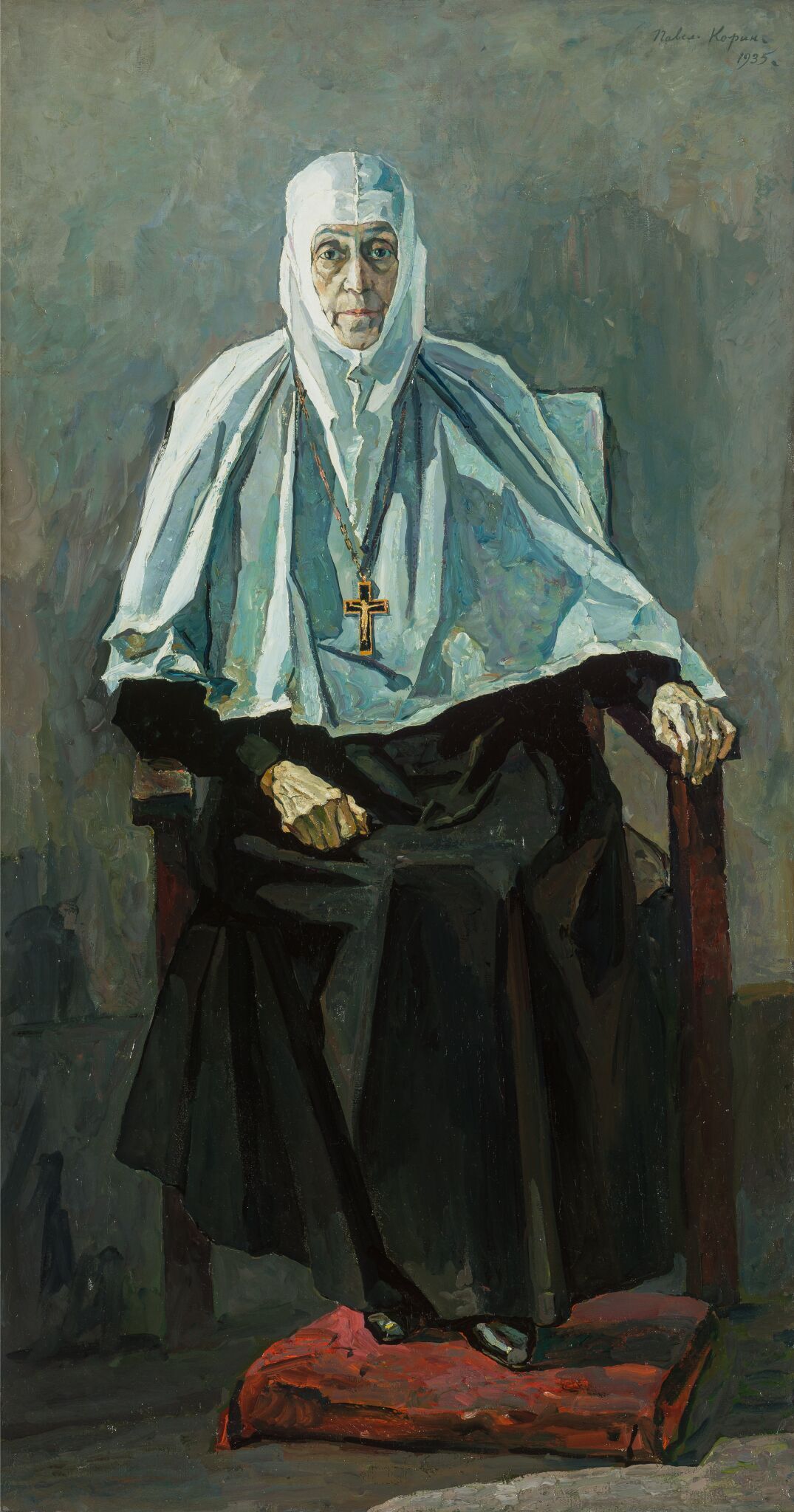 Схиигуменья Фамарь, Pavel Korin, 1935
