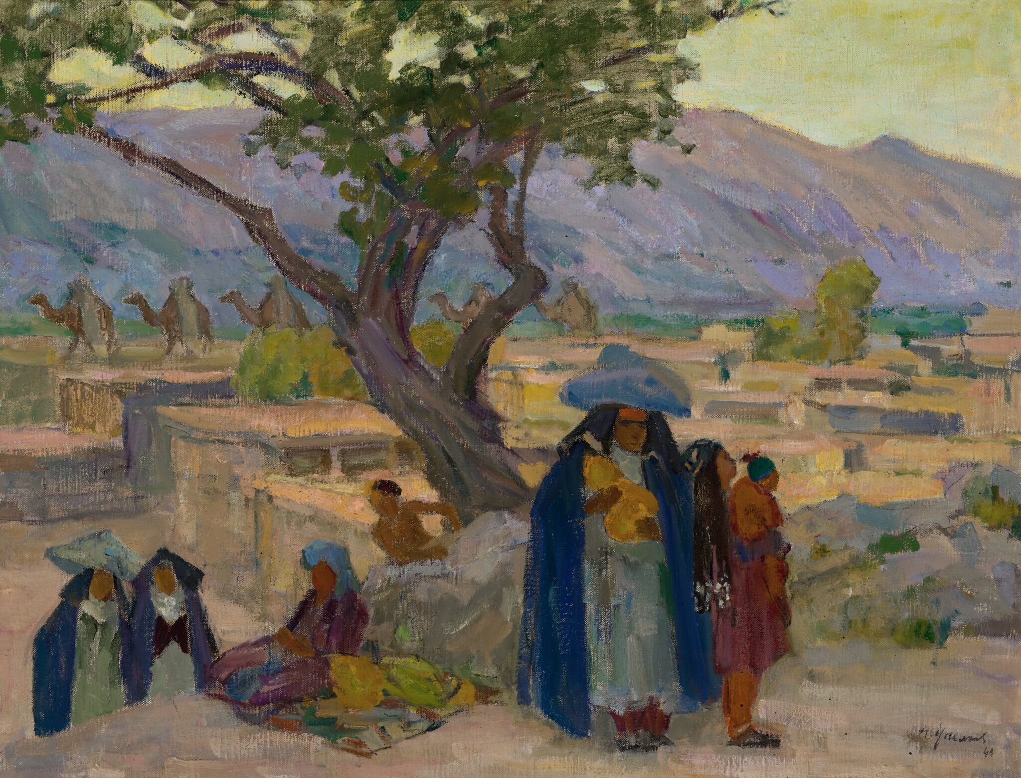 Самарканд. Старый город, Nikolai Ulyanov, 1943
