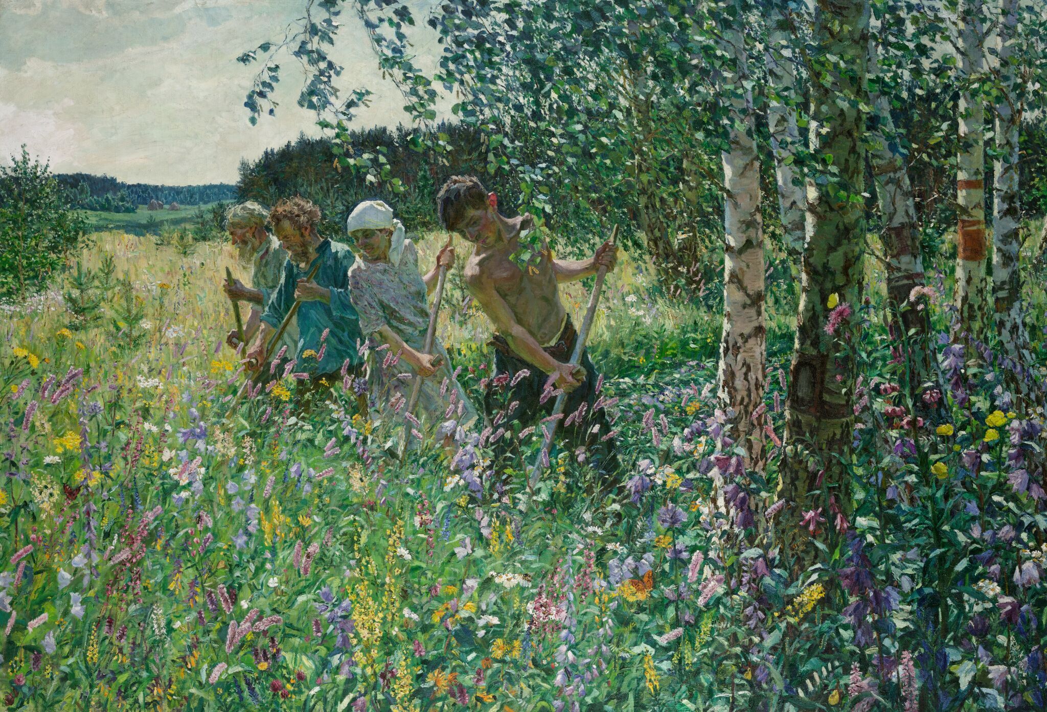 Сенокос, Arkady Plastov, 1945