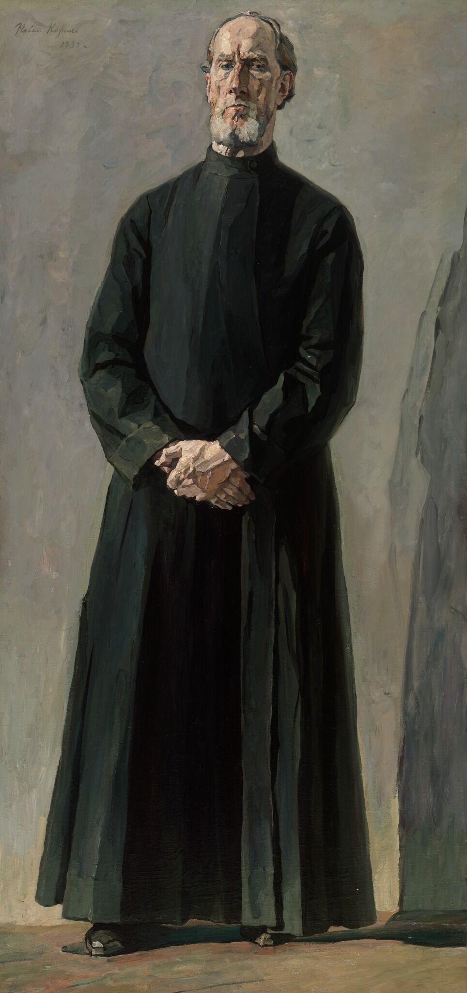 Протодьякон Холмогоров, Pavel Korin, 1935