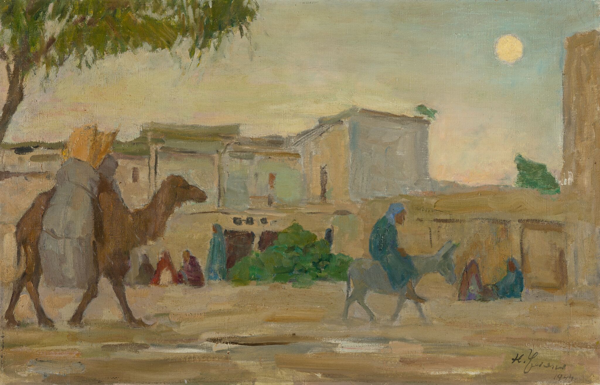 Белая луна, Nikolai Ulyanov, 1943