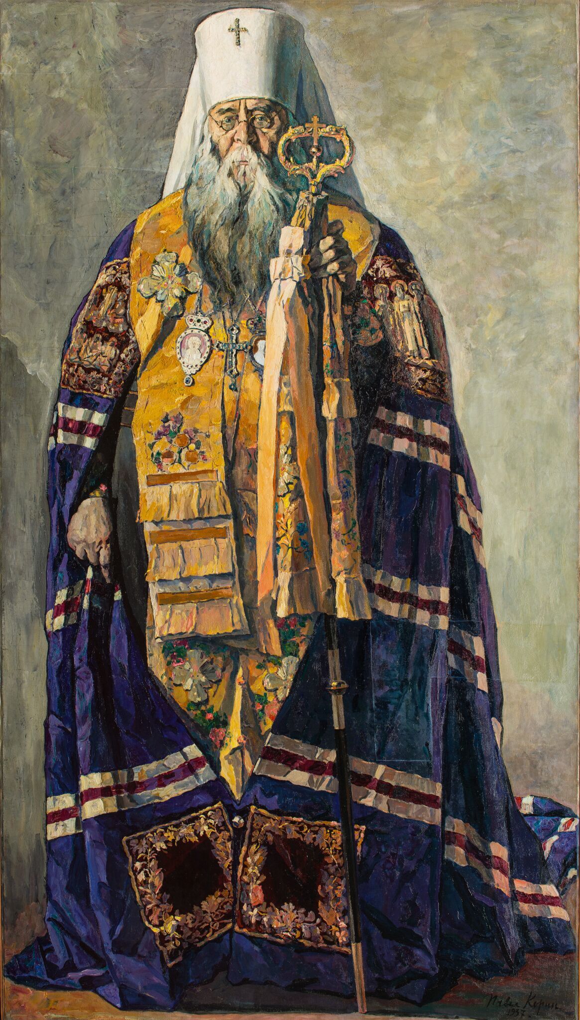 Митрополит Сергий, Pavel Korin, 1937