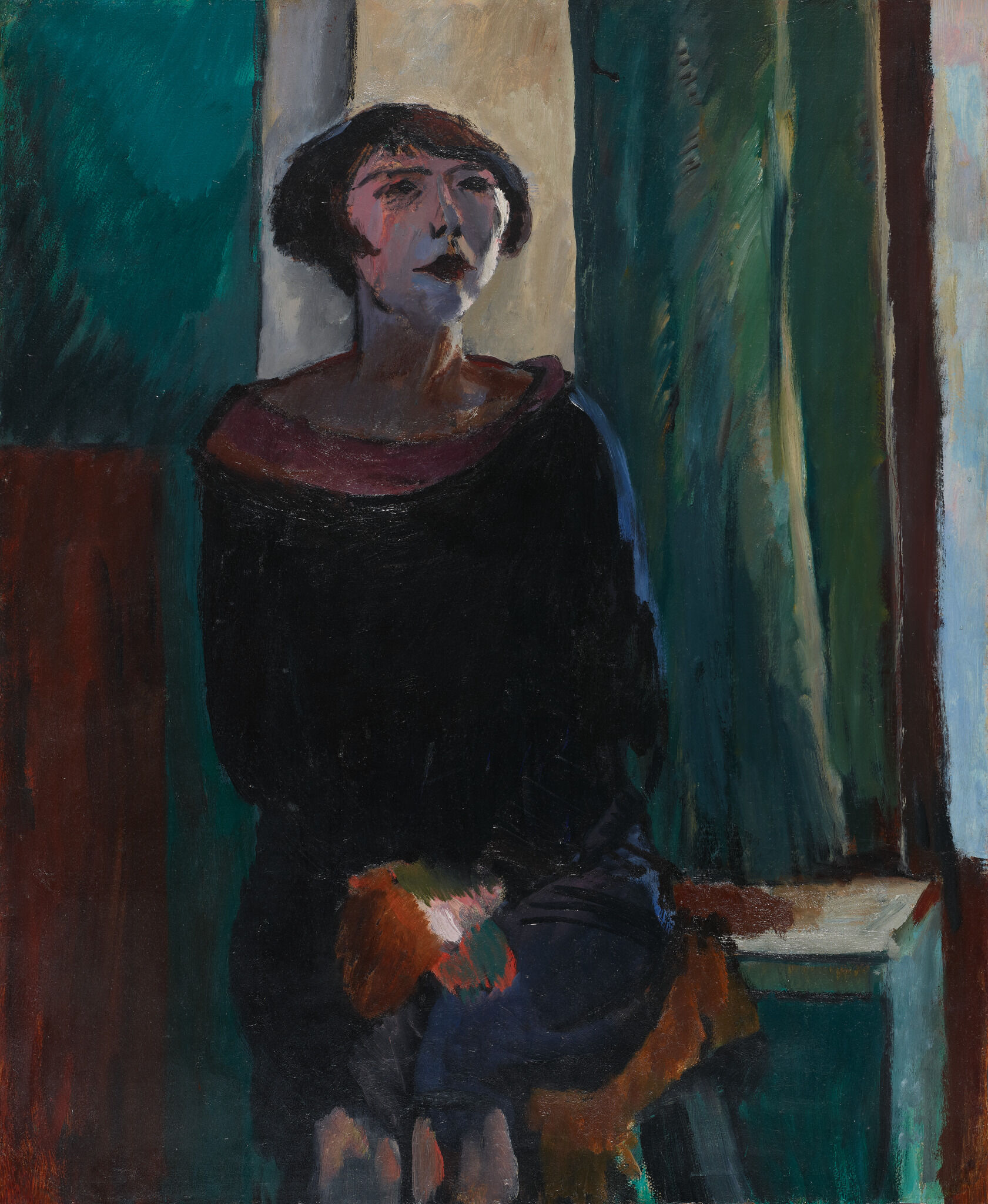 Портрет Лидии, Konstantin Istomin, 1929
