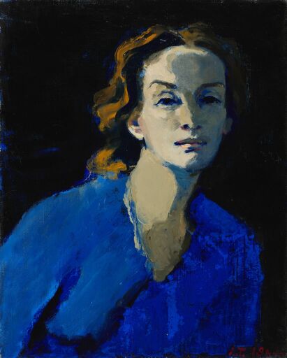 Автопортрет в синем