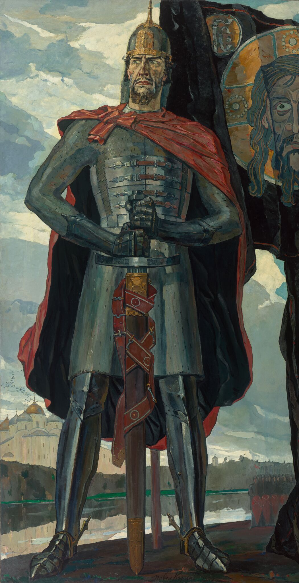 Александр Невский, Pavel Korin, 1942