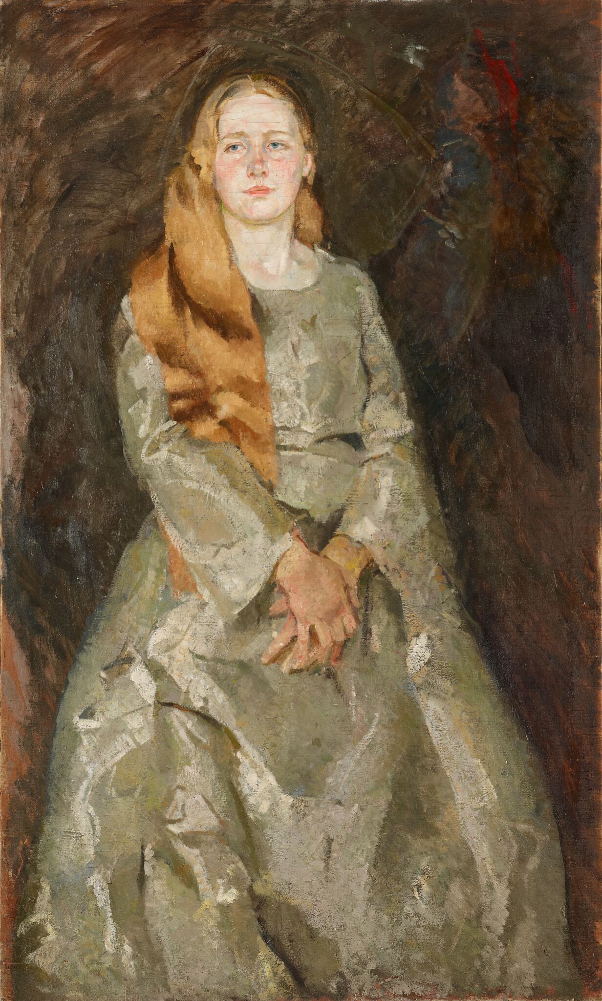 Портрет Л.М. Морозовой, Fedor Krichevskiy, 1931