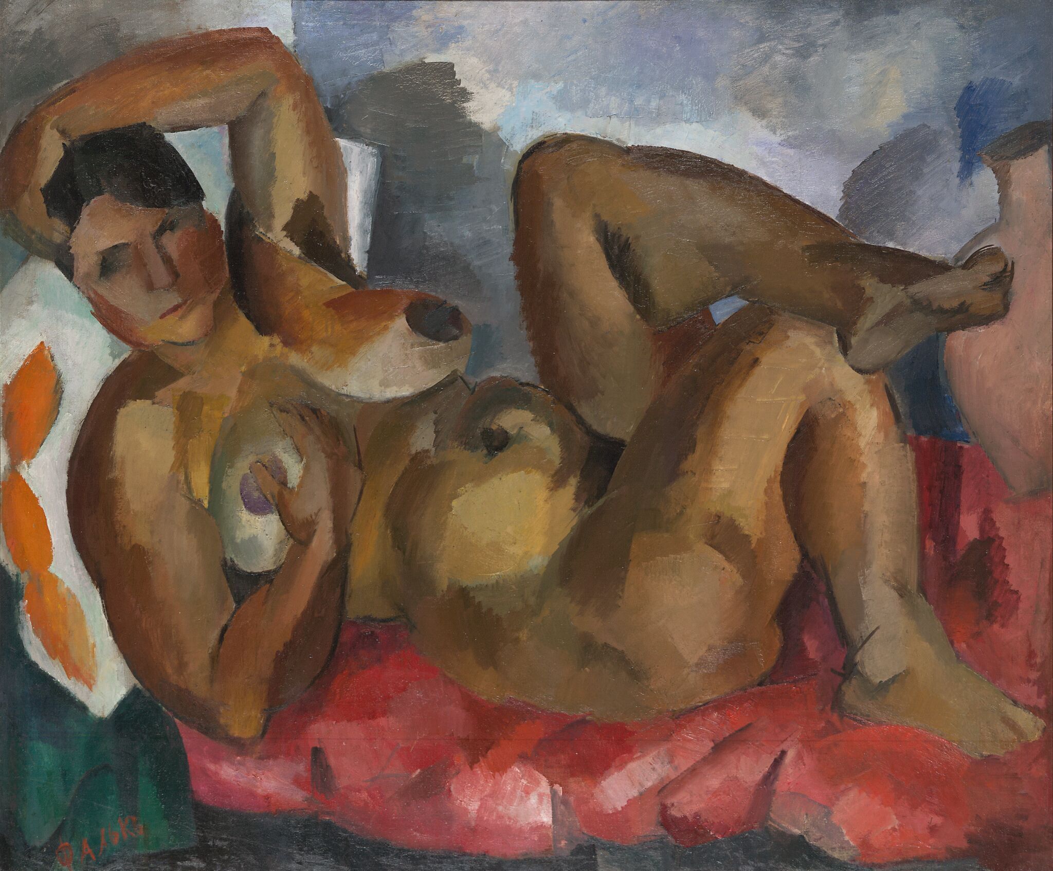 Обнаженная. Крым, Robert Falk, 1916