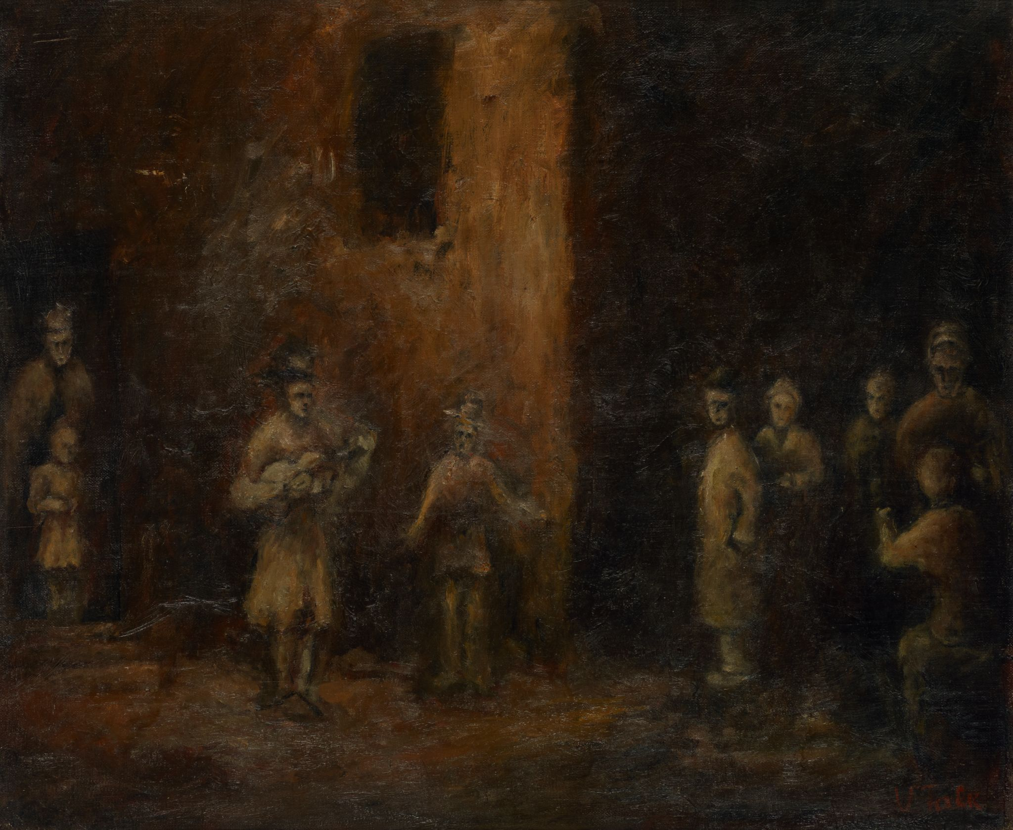 Уличные музыканты, Valeriy Falk, 1935-1937