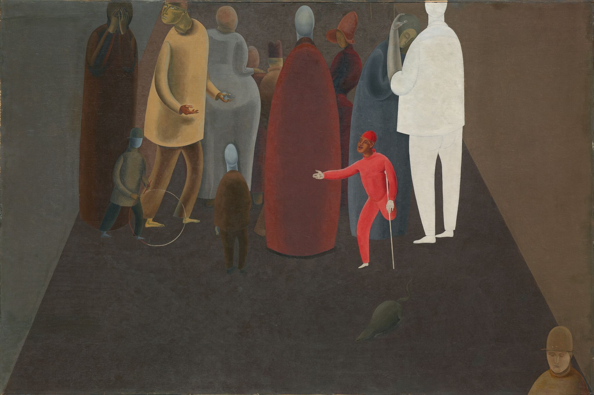 Прощание с мёртвым, Solomon Nikritin, 1926