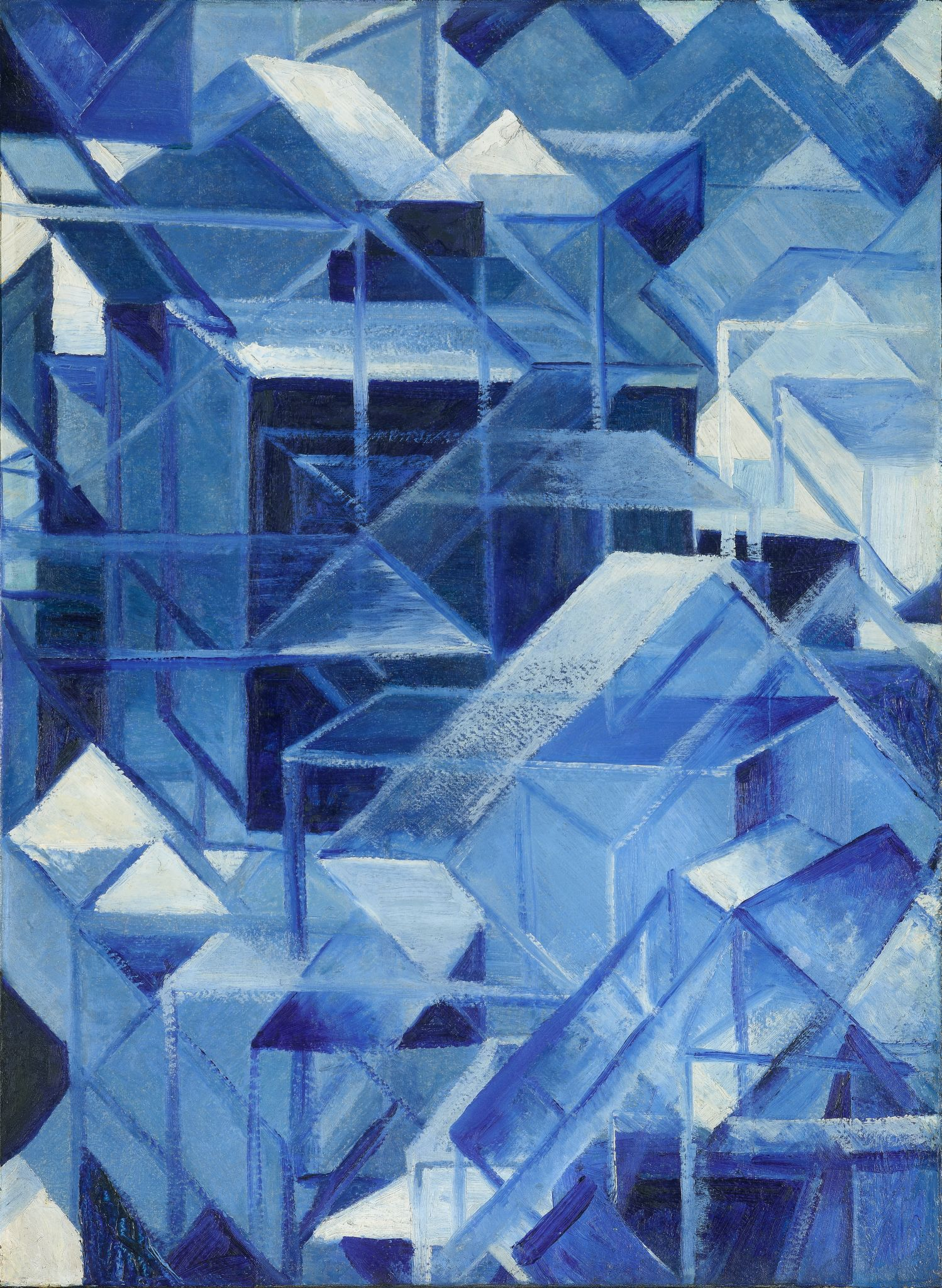 Геометризация пространства (Кристалл), Mikhail Matiushin, 1918-1919