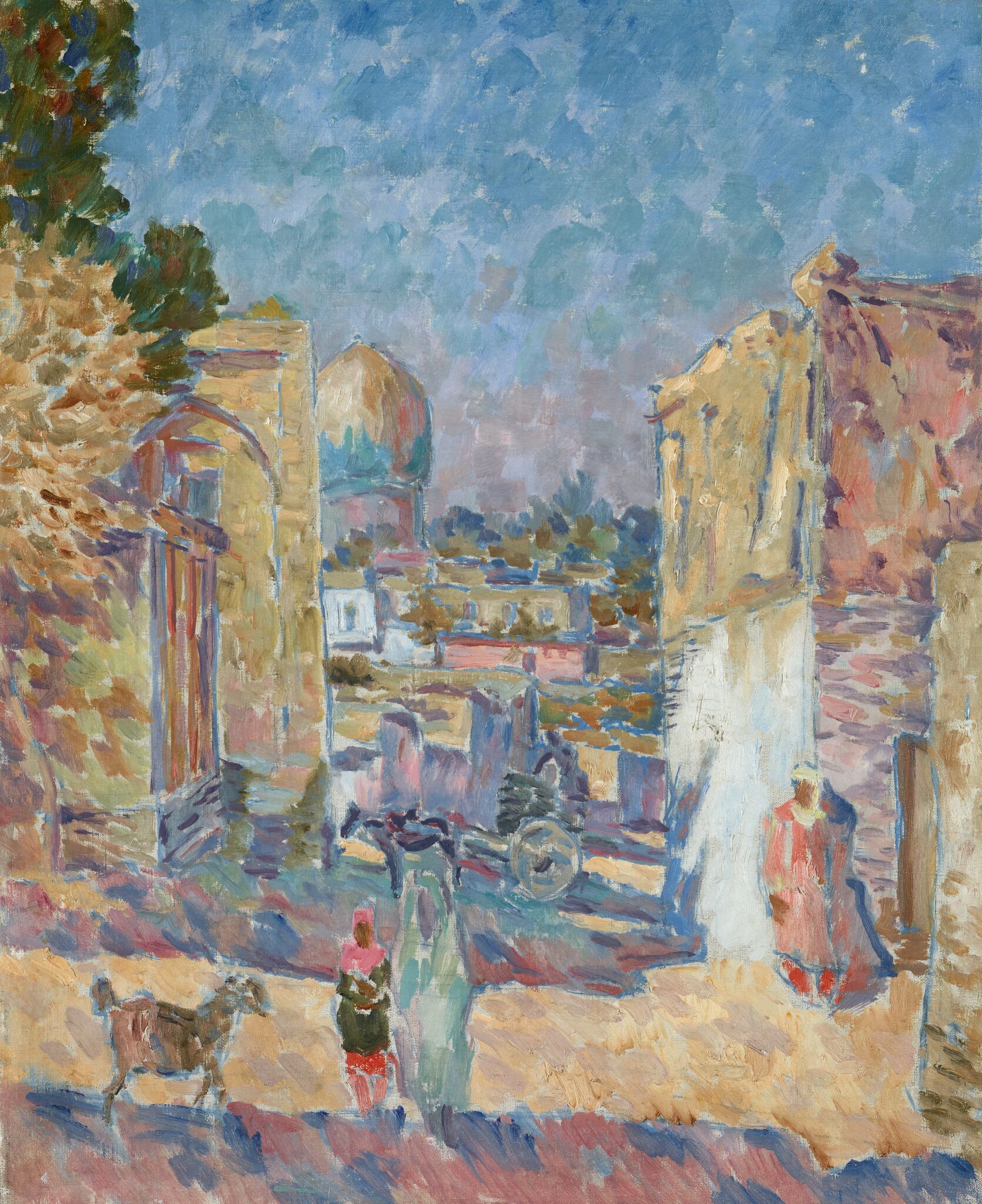 Раннее утро. Самарканд, Lev Kramarenko, 1934