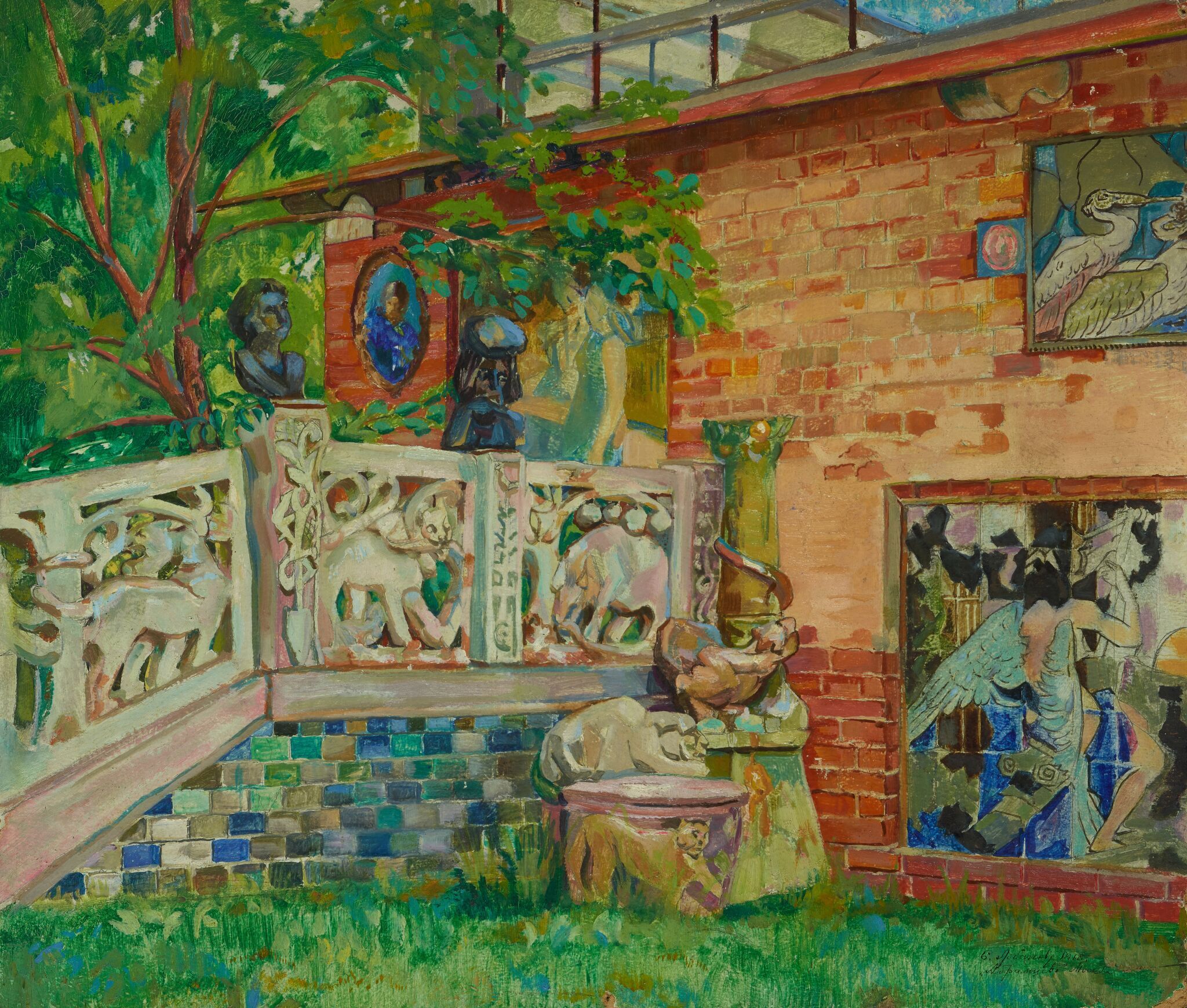 Керамический завод «Абрамцево», Sergey Lobanov, 1918