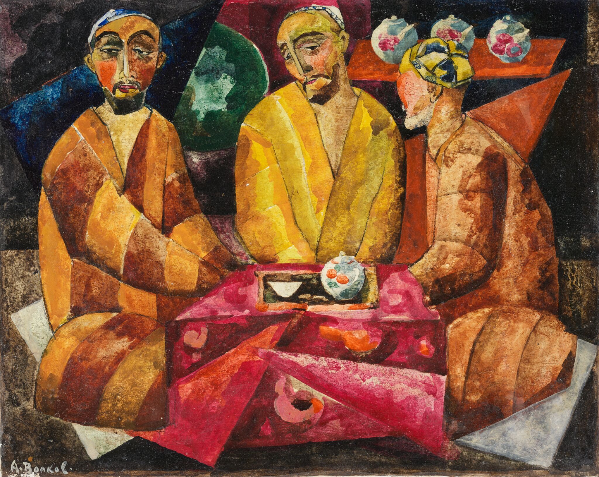 Чайхана, Aleksandr Volkov, early 1920s