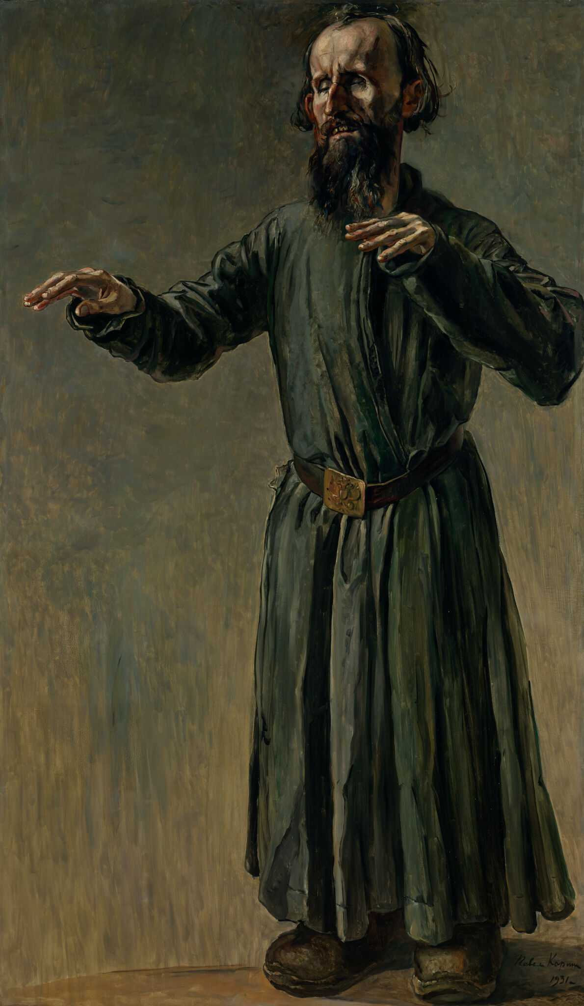 Слепой, Pavel Korin, 1931