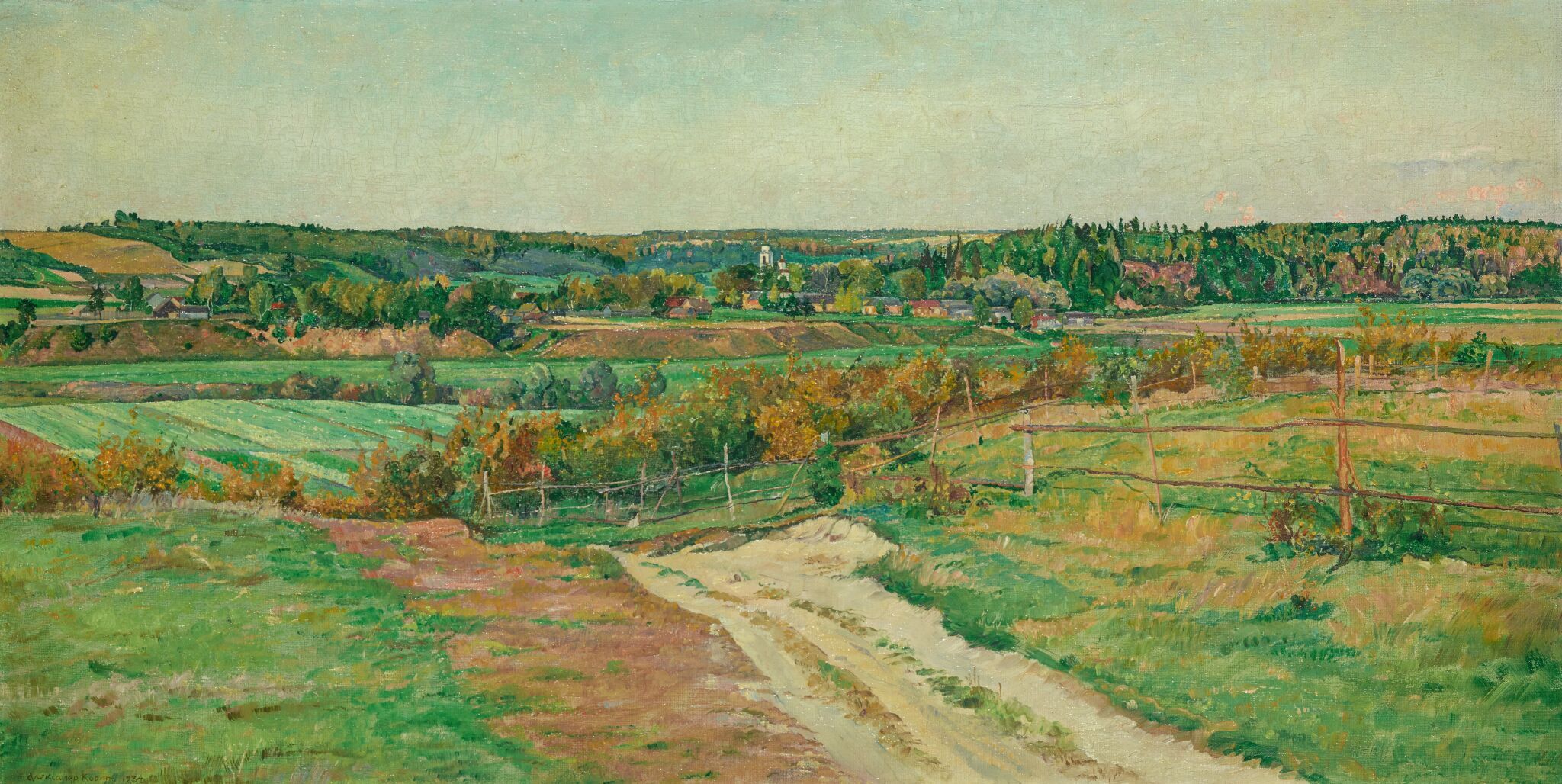 Красновидово, Aleksandr Korin, 1934