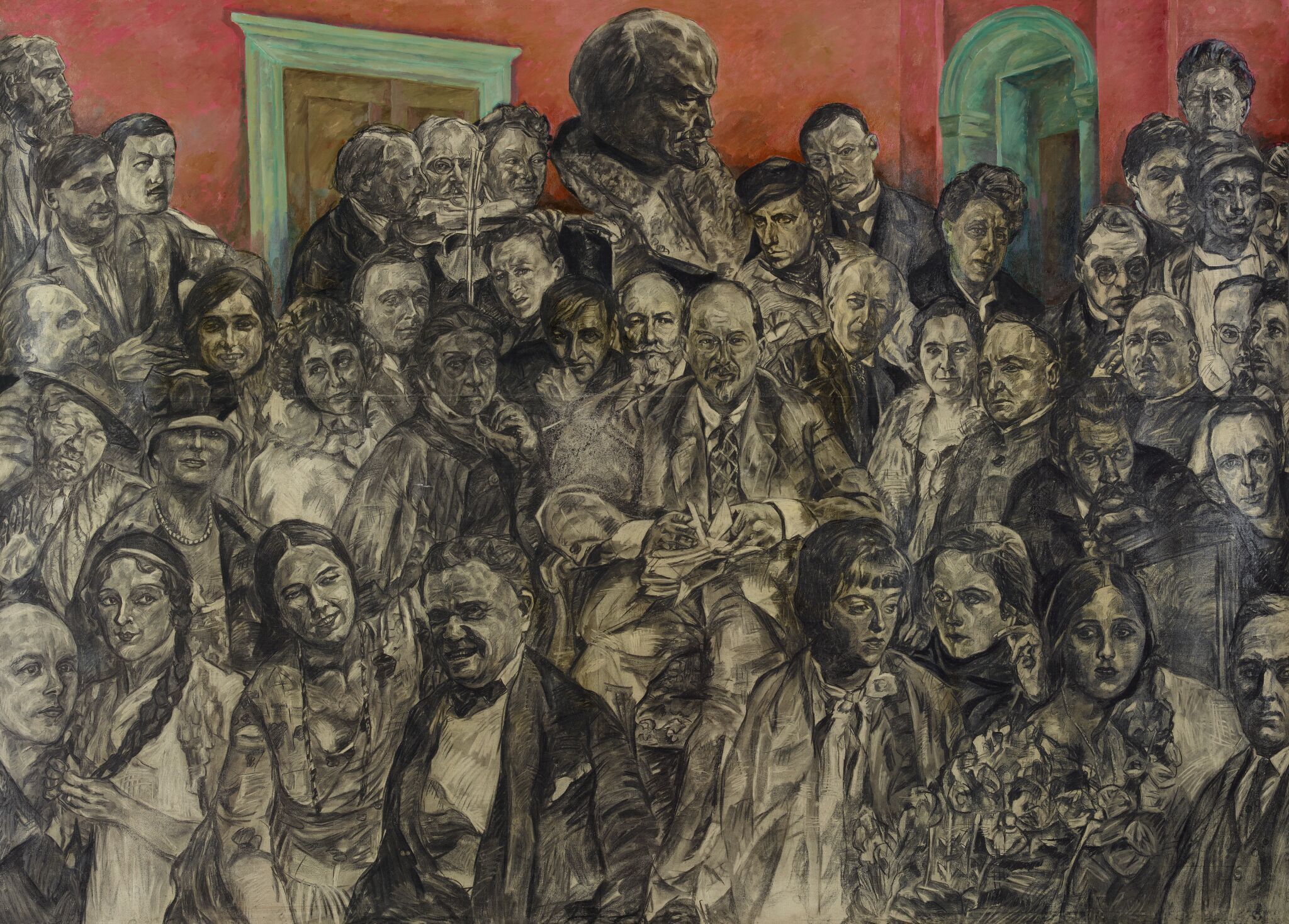 Деятели искусства за Октябрьское десятилетие, Aristarkh Lentulov, 1927