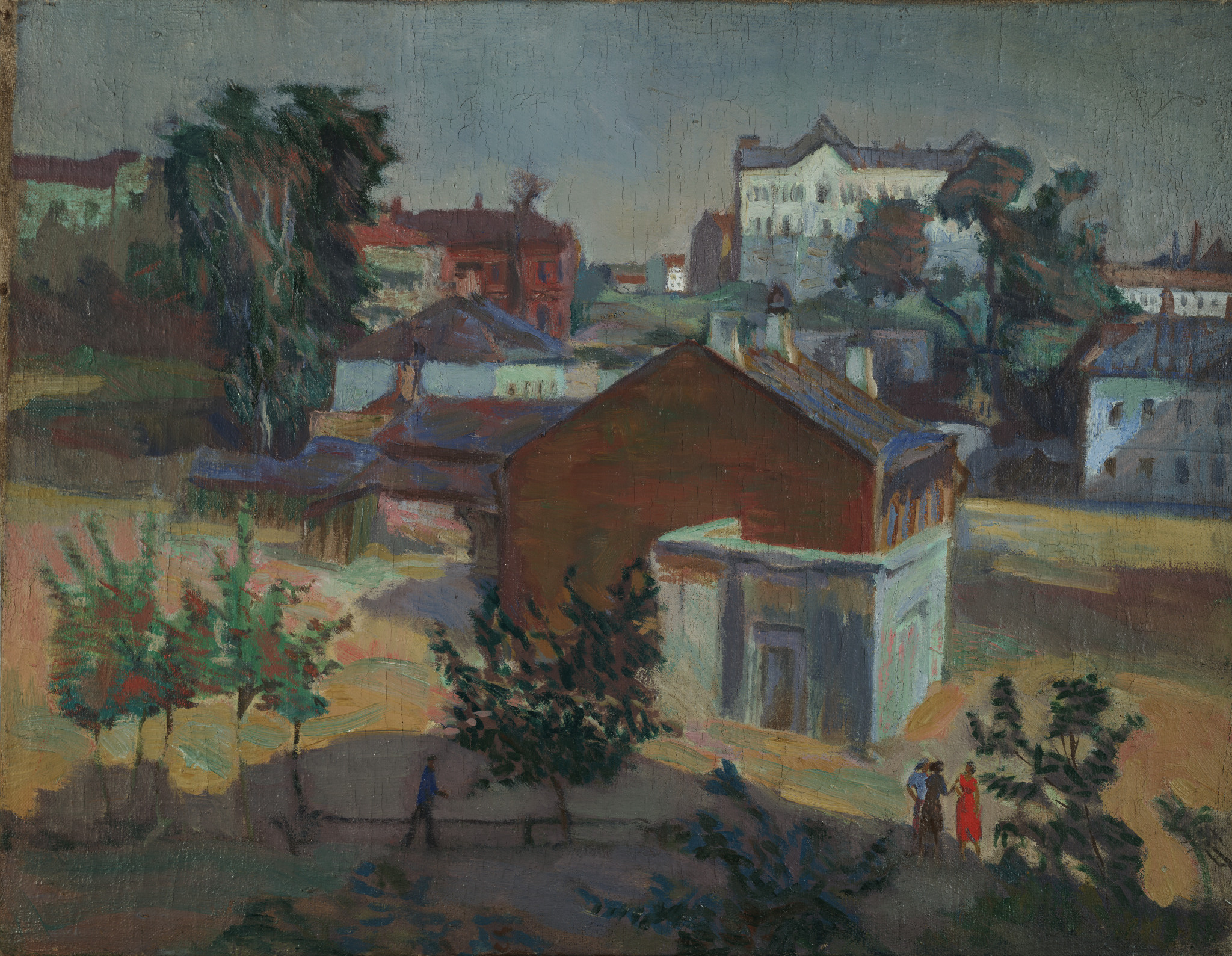 Летний двор, Ivan Basin, 1937