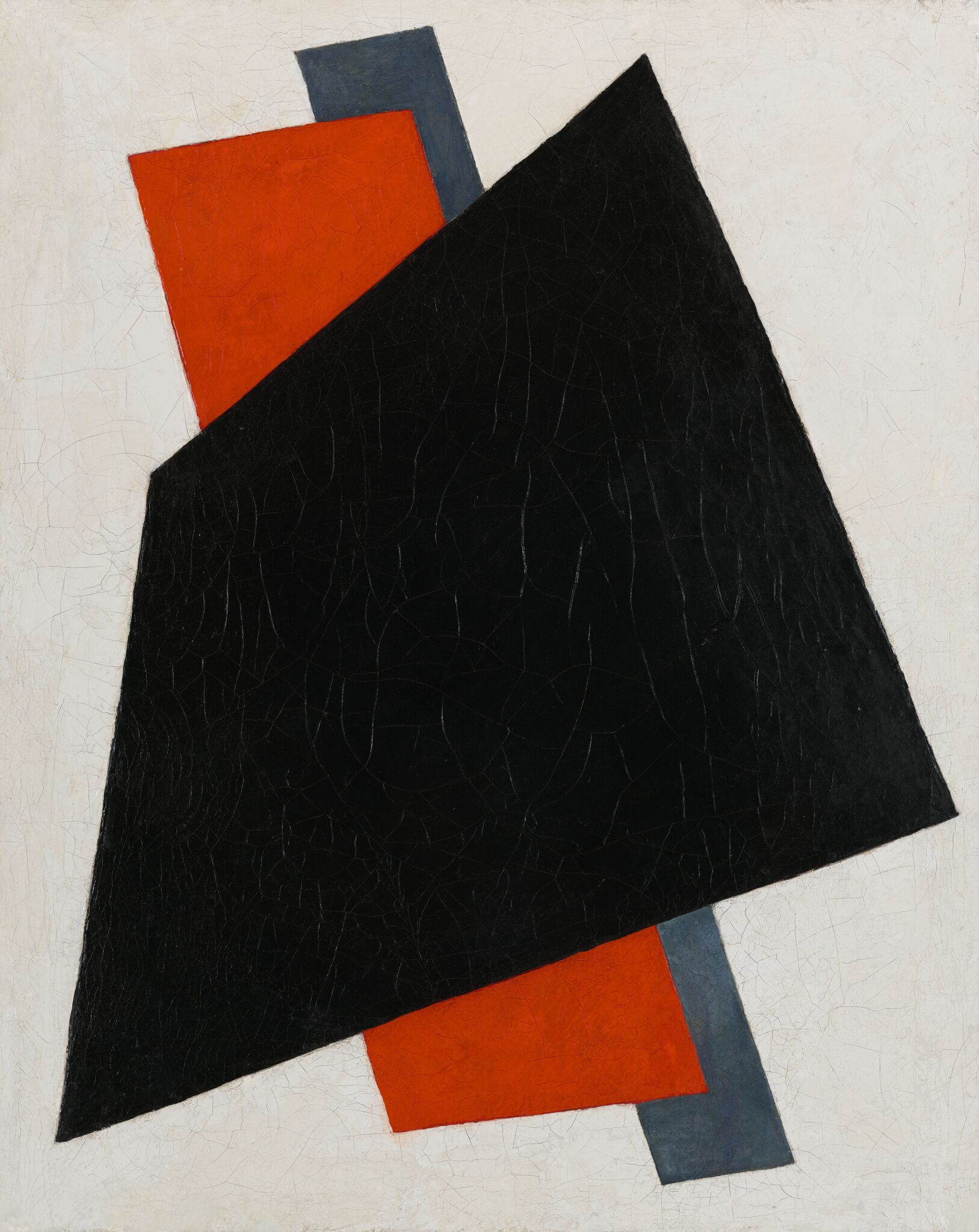 Живописная архитектоника. Черное, красное, серое, Liubov Popova, 1917