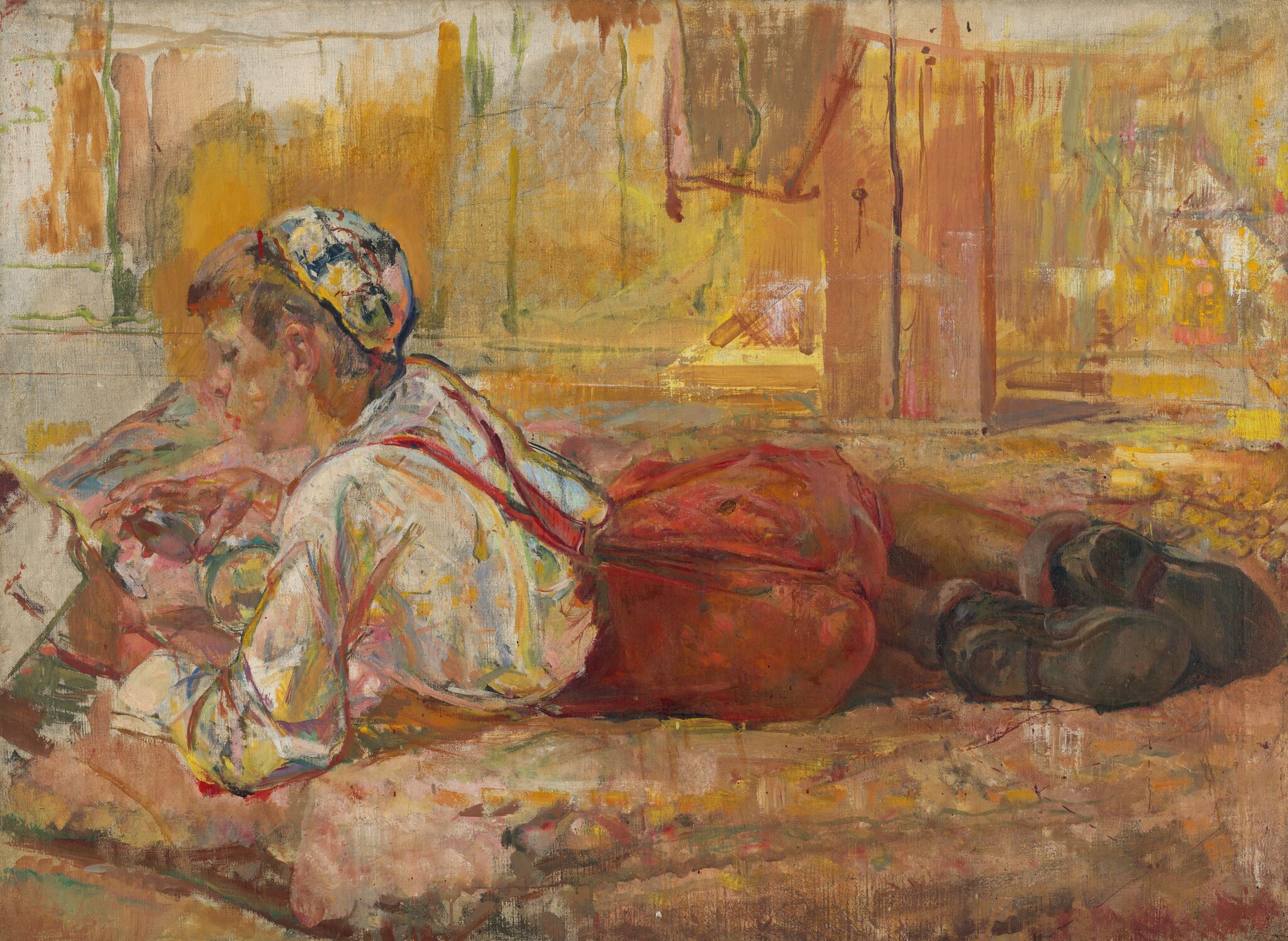 Играющий мальчик, Alexander Savinov, 1940