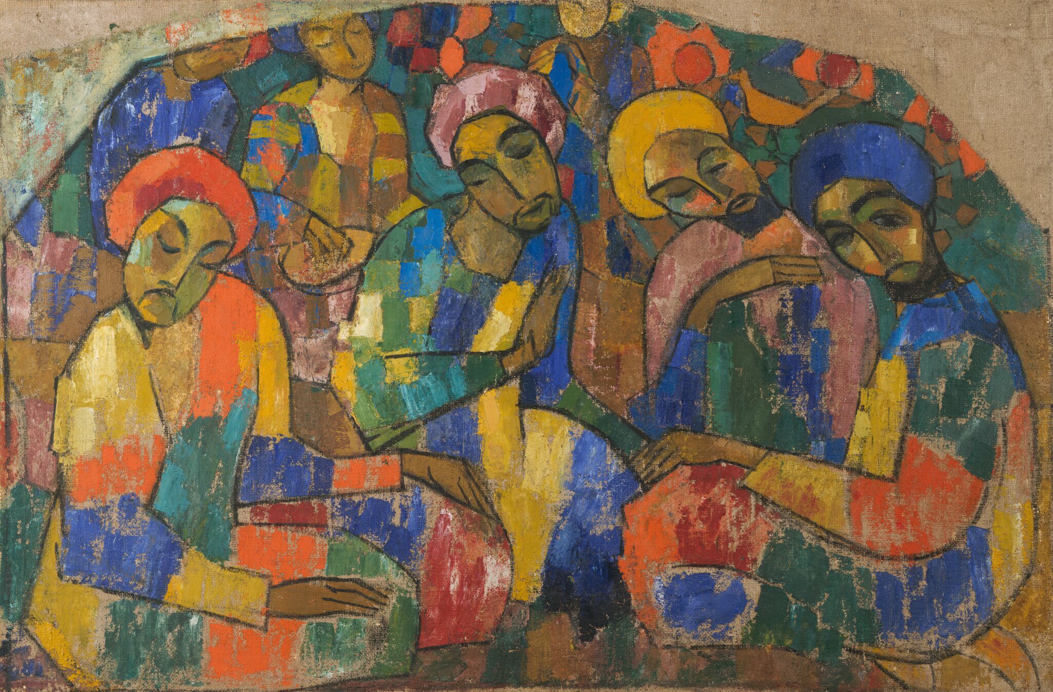Слушают музыку, Aleksandr Volkov, early 1920s