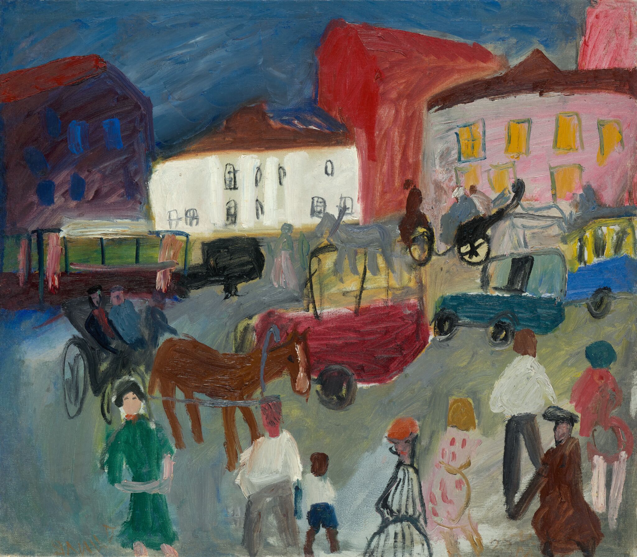 Улица, Tatyana Mavrina, 1933
