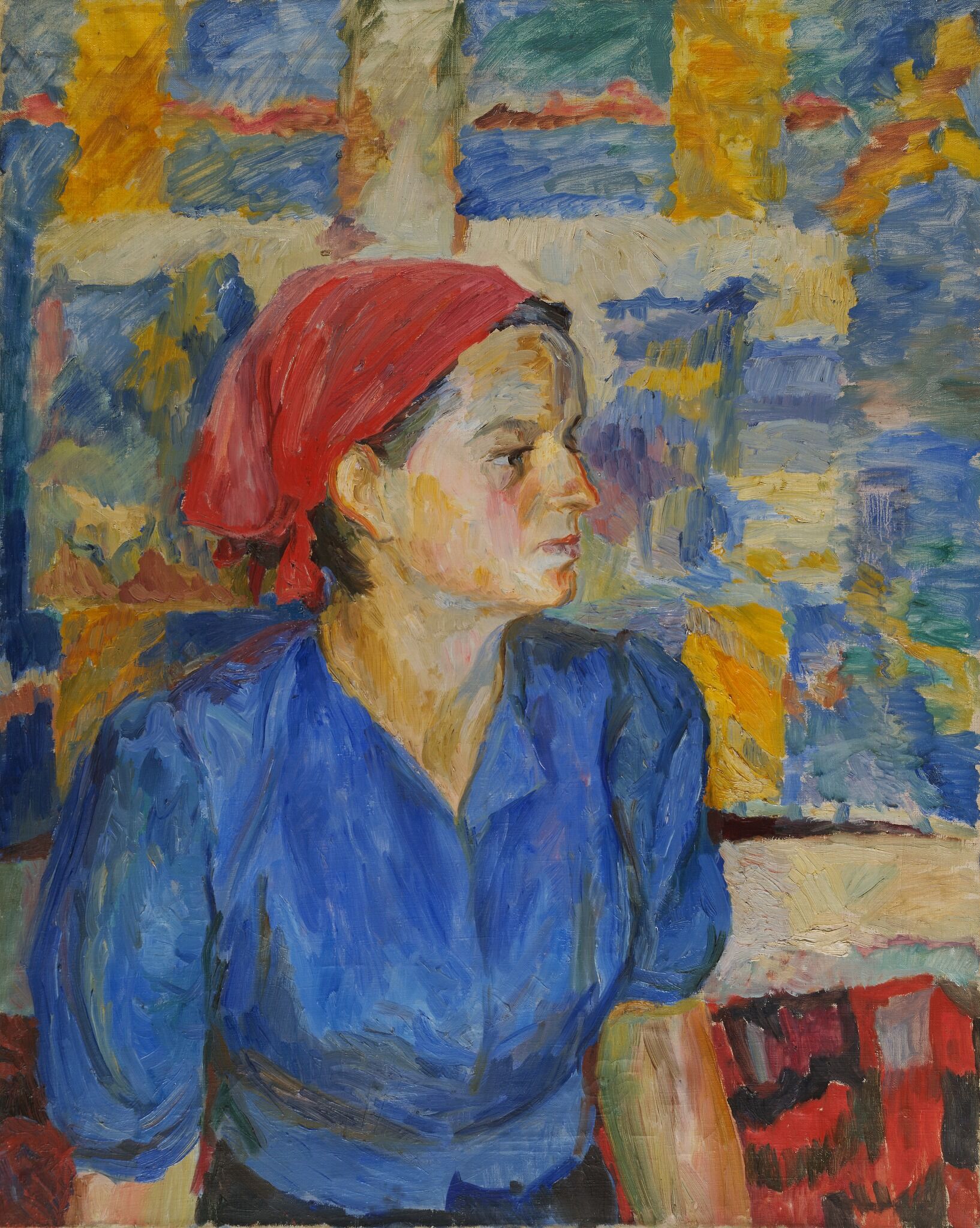 Портрет В.К. Федяевской, Ivan Basin, 1940