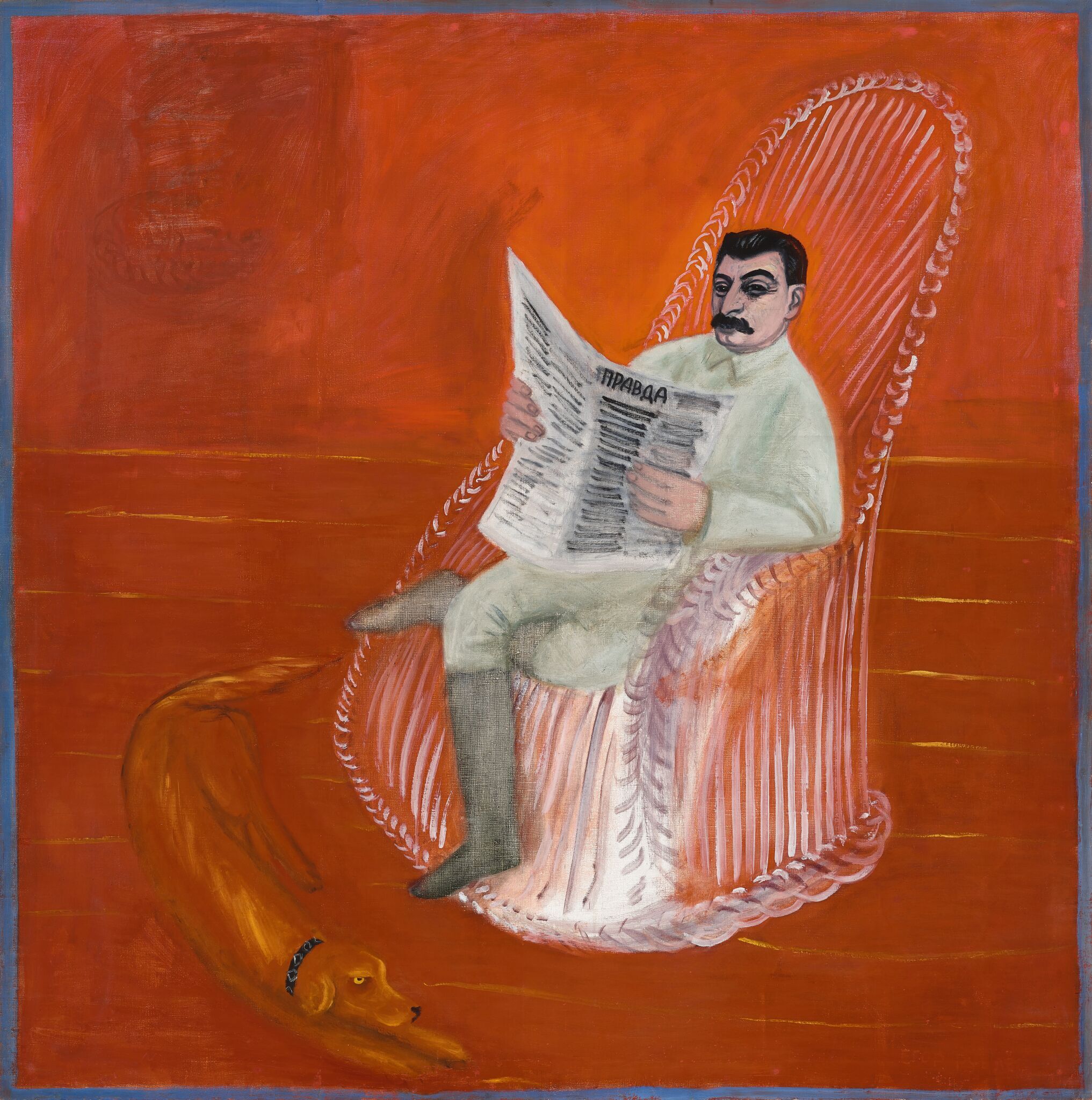 Портрет Сталина, Georgiy Rublev, 1935