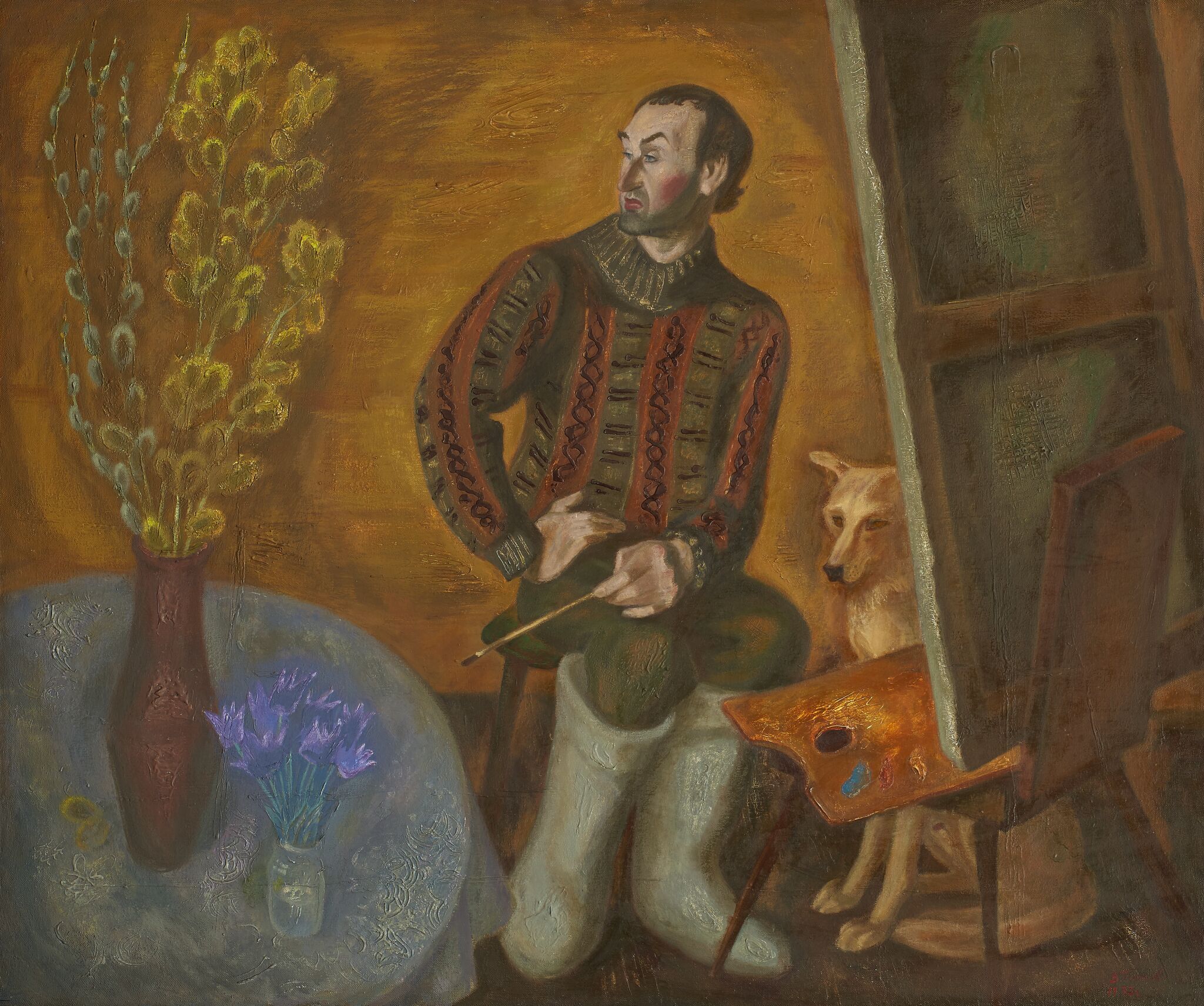 Андрей в Прилуках, Victor Popkov, 1973