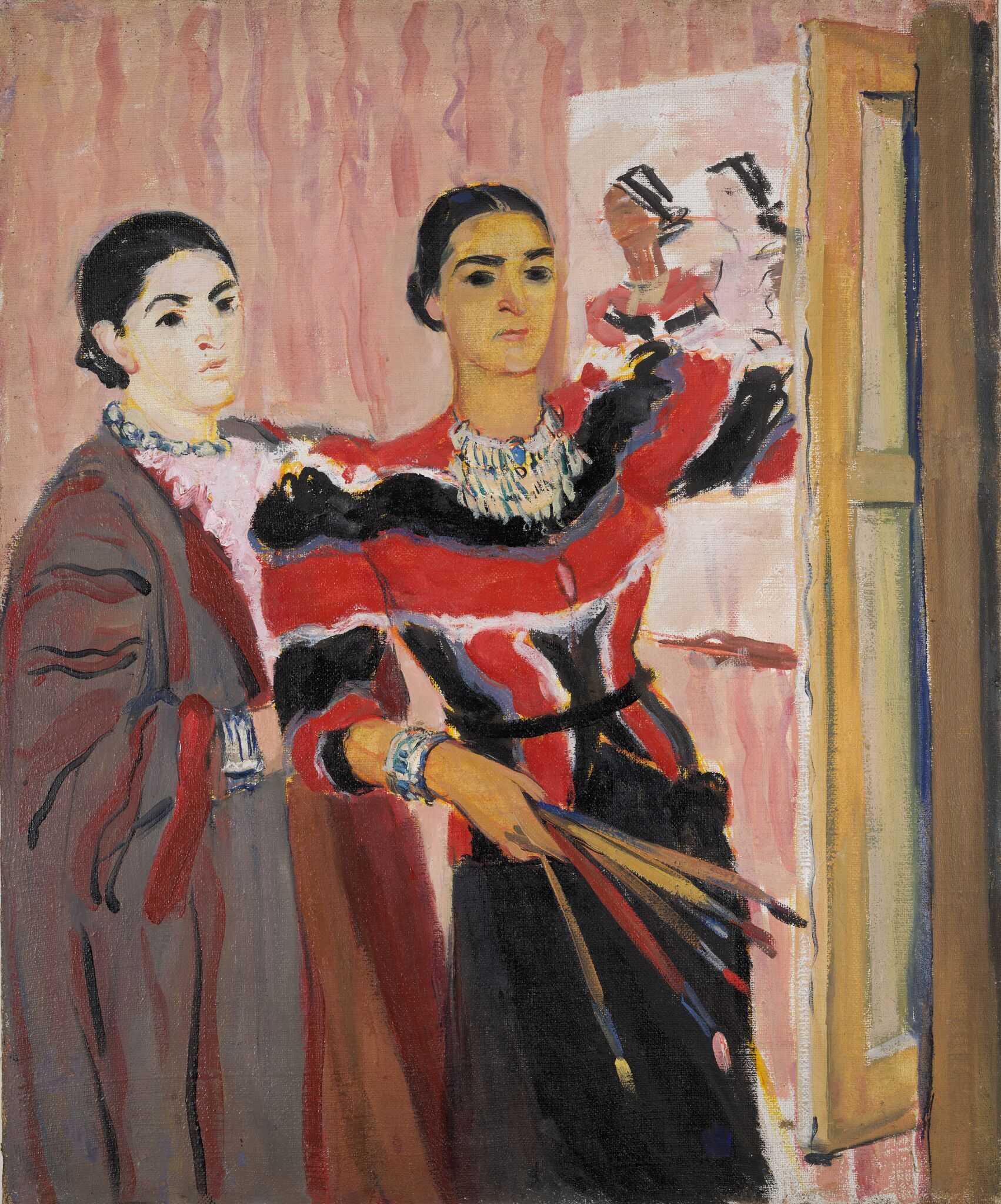 Я и Еран в зеркале, Mariam Aslamazian, 1939